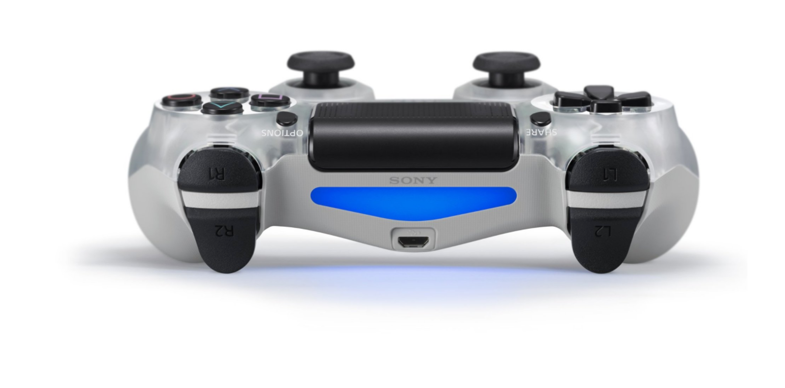 dualshock 4 crystal clear