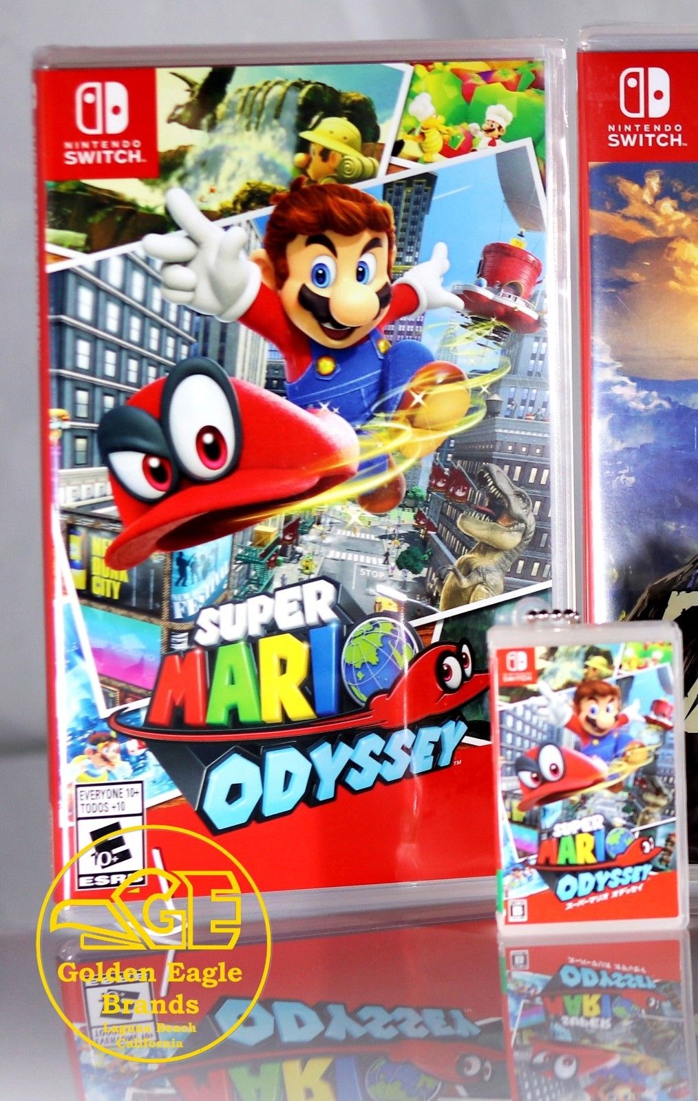 super mario odyssey game case