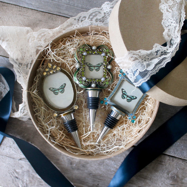 Wine Stopper Trio Gift Box