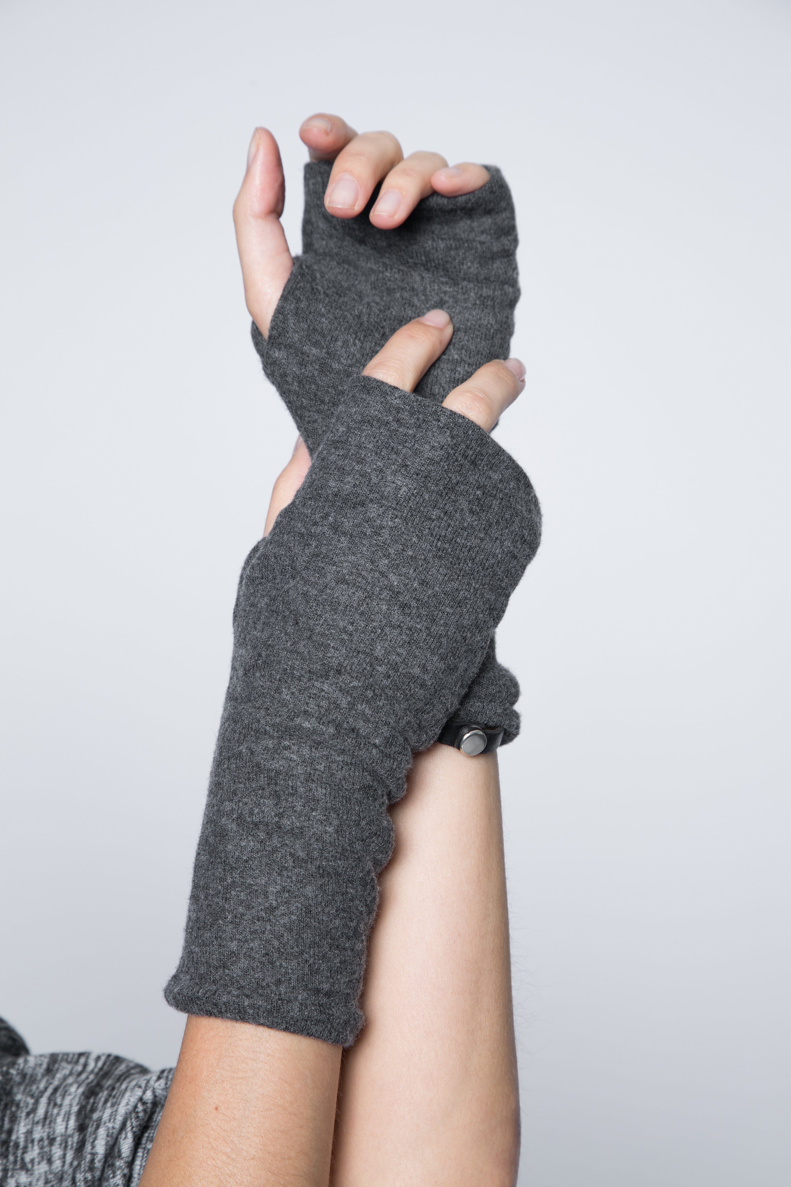 Fingerless Gloves Double Layer