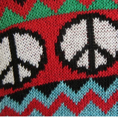 multicultural christmas jumper peace symbol 