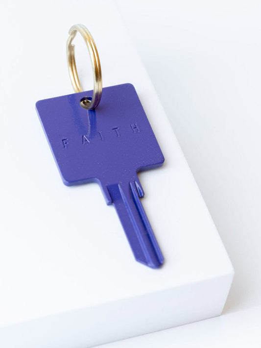 The Giving Keys Metallic Bead Mini Key Ring