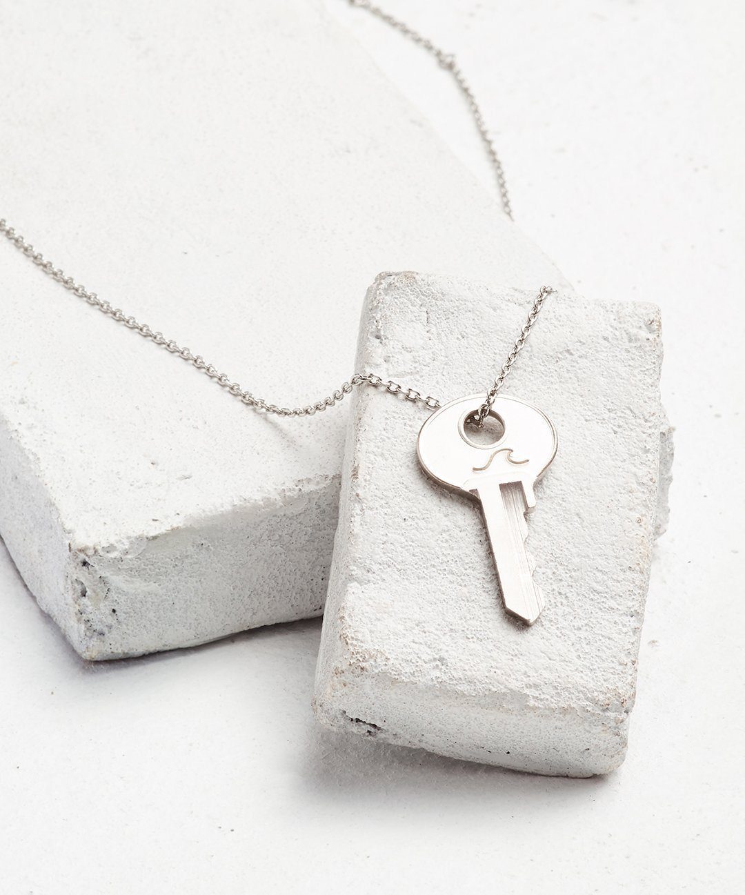 Symbol Dainty Key Necklace