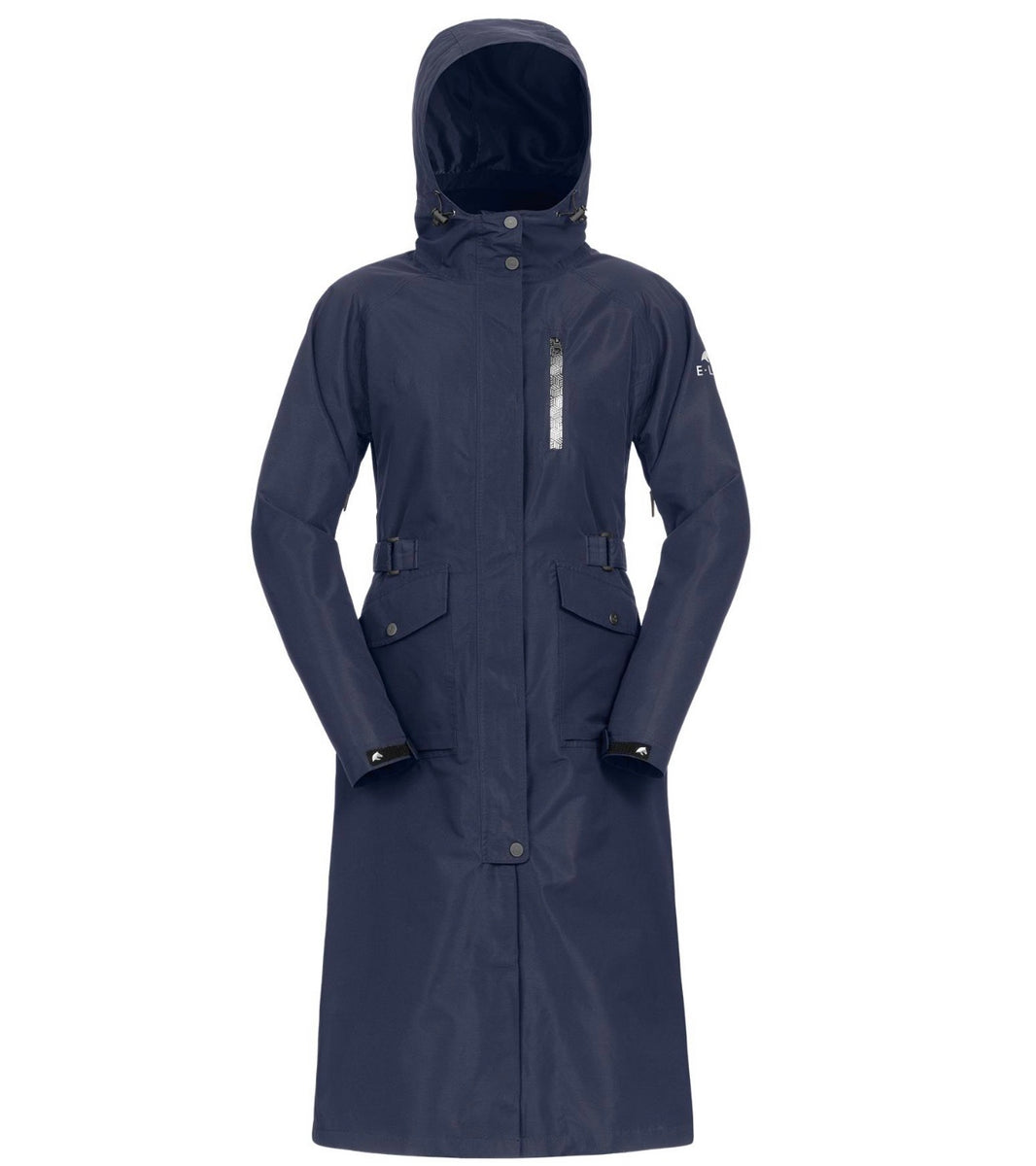 ELT Fehmarn Long Riding Raincoat Night Blue – Jewel Equestrian