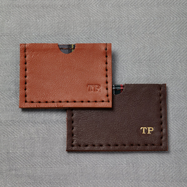 leather card holder