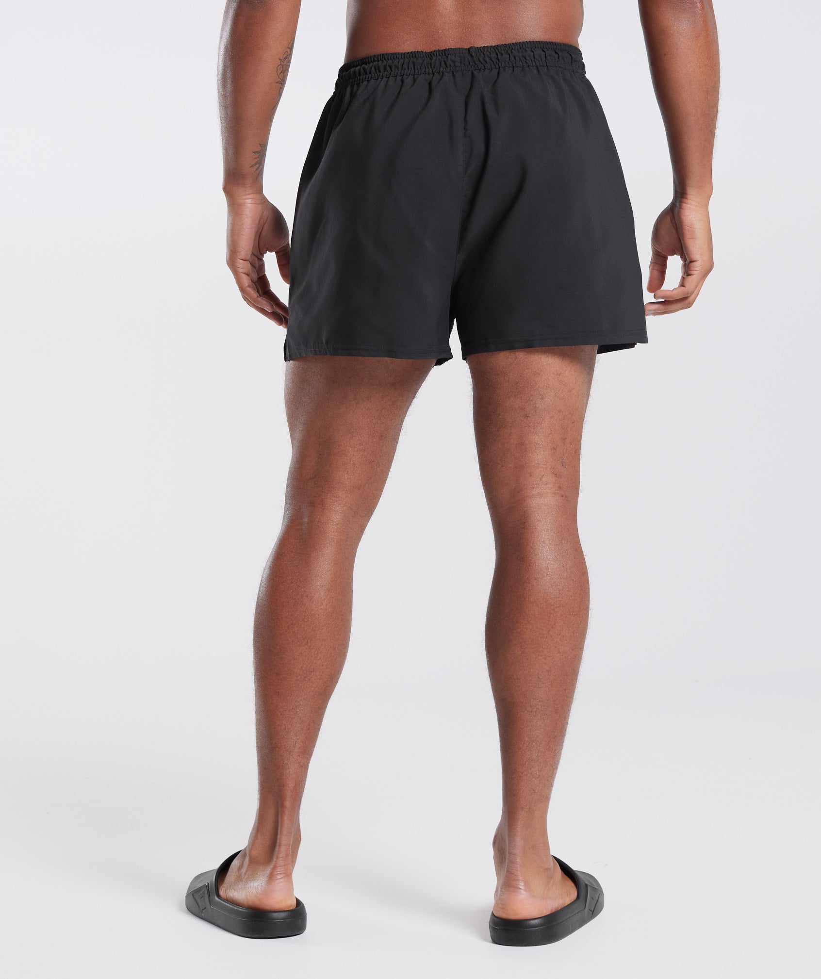 3" Swim Shorts in Black