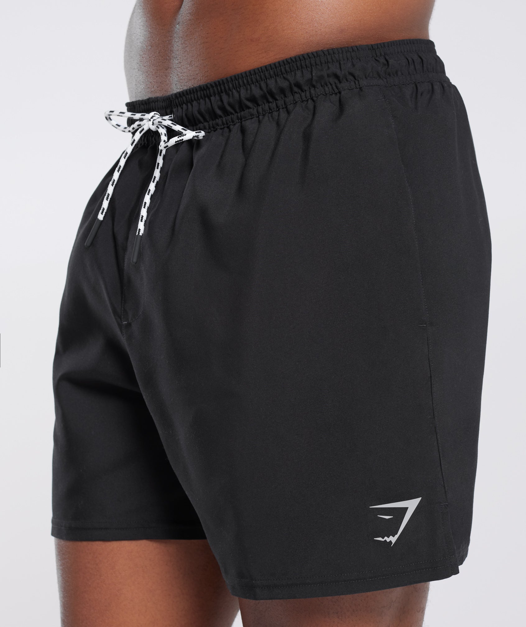 5" Swim Shorts in Black