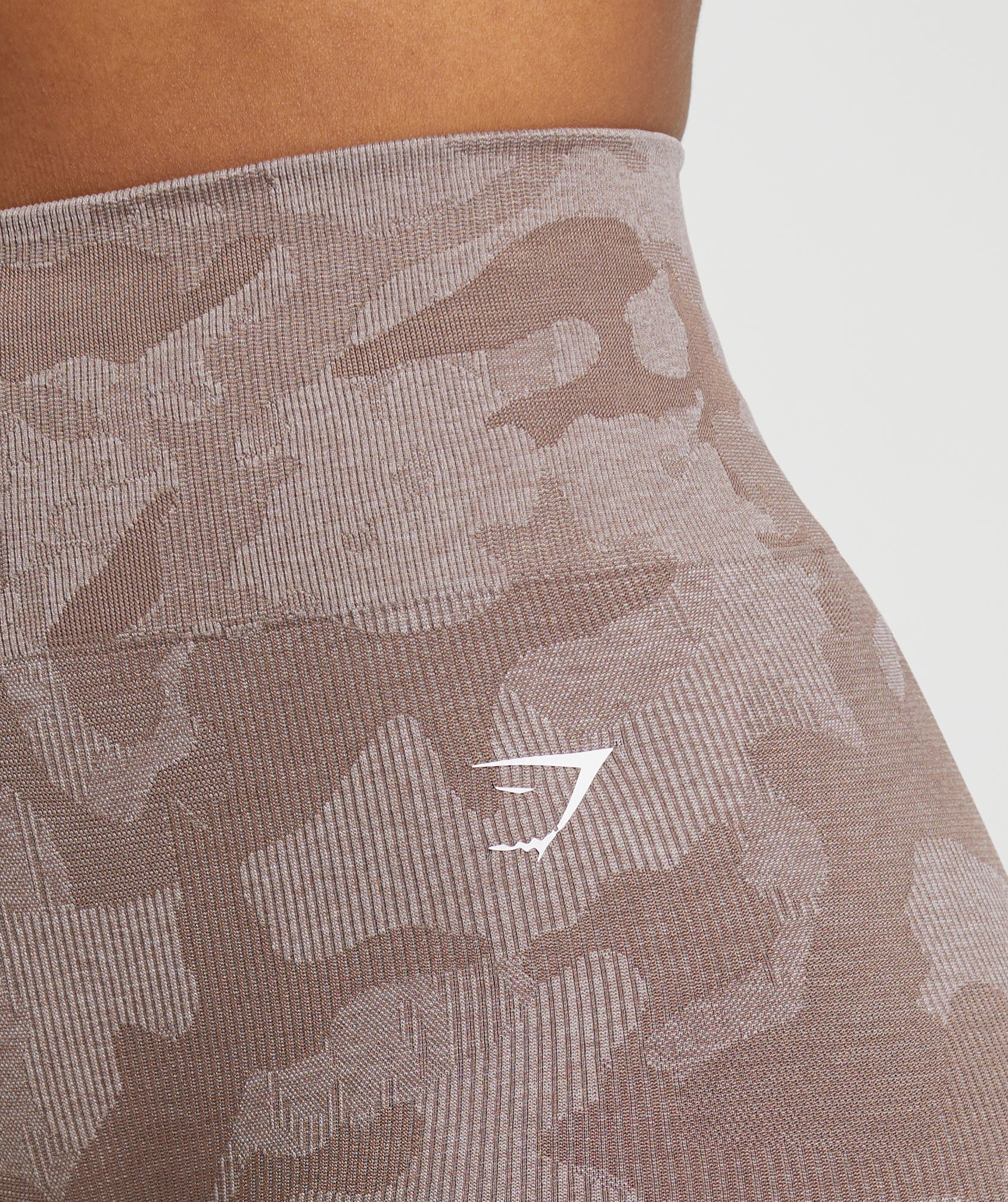 Adapt Camo Seamless Shorts in Mocha Mauve/Stone Pink - view 5