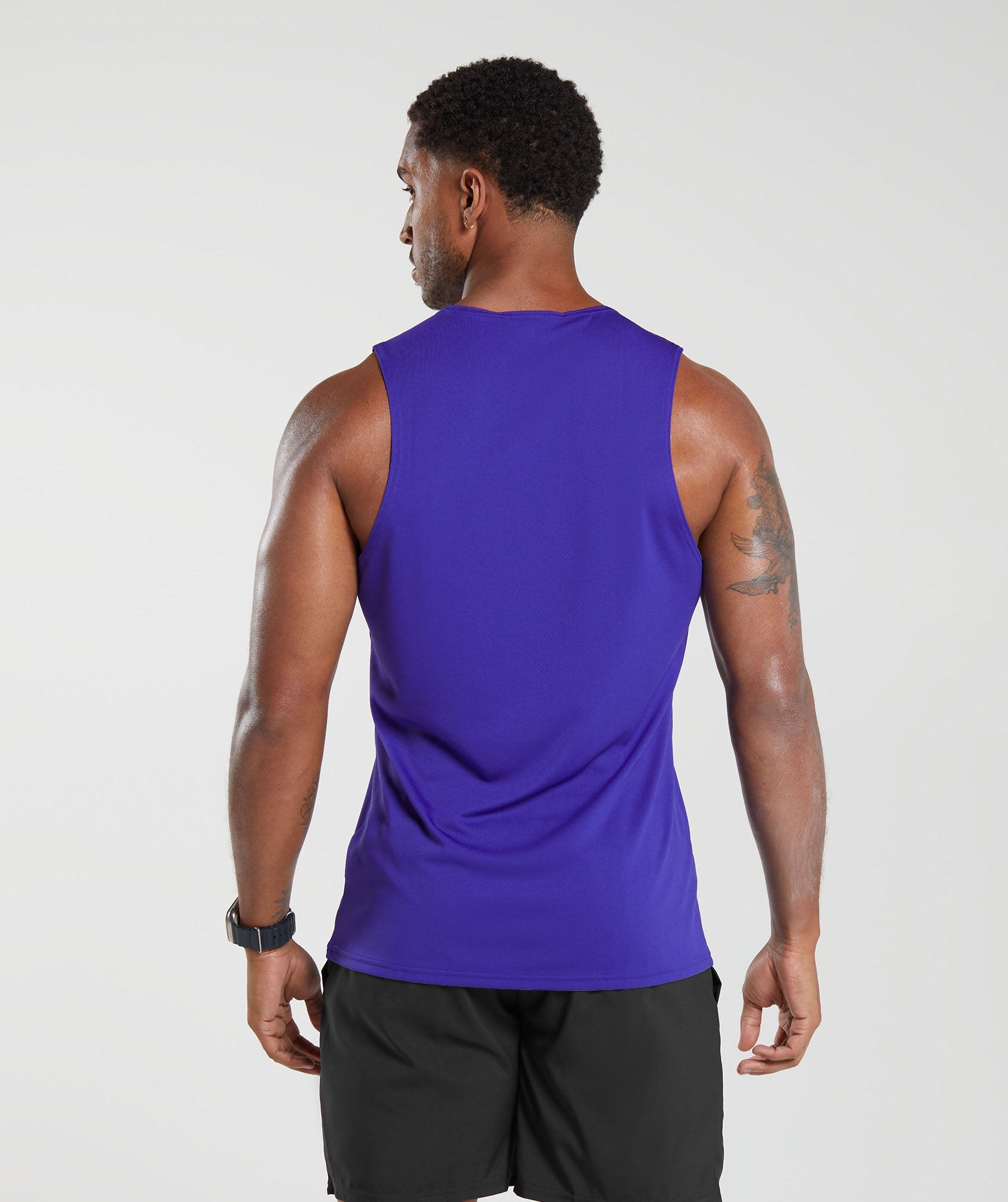 Arrival Tank in Cobalt Purple - view 2