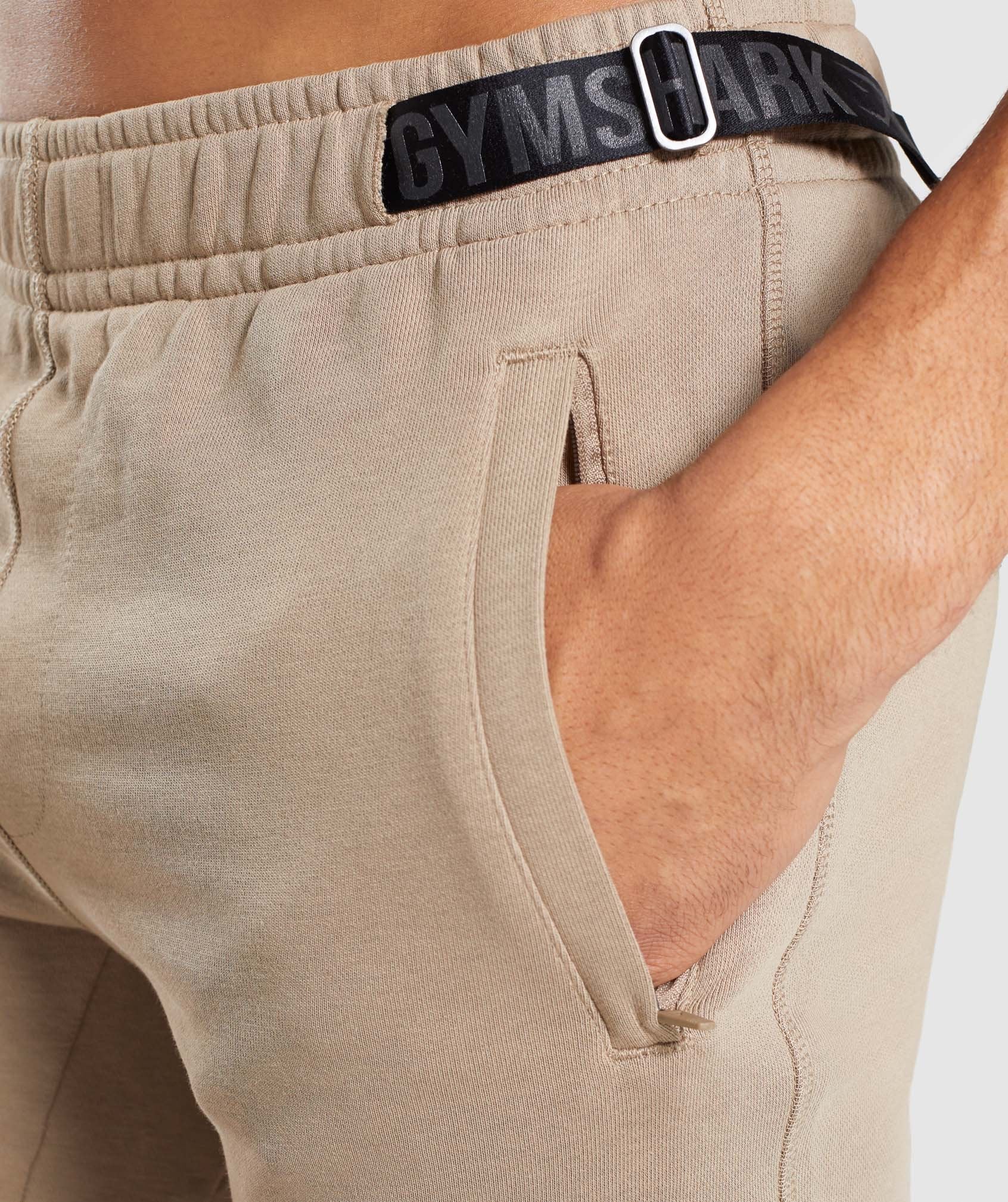 Carbon Shorts in Driftwood Brown - view 6