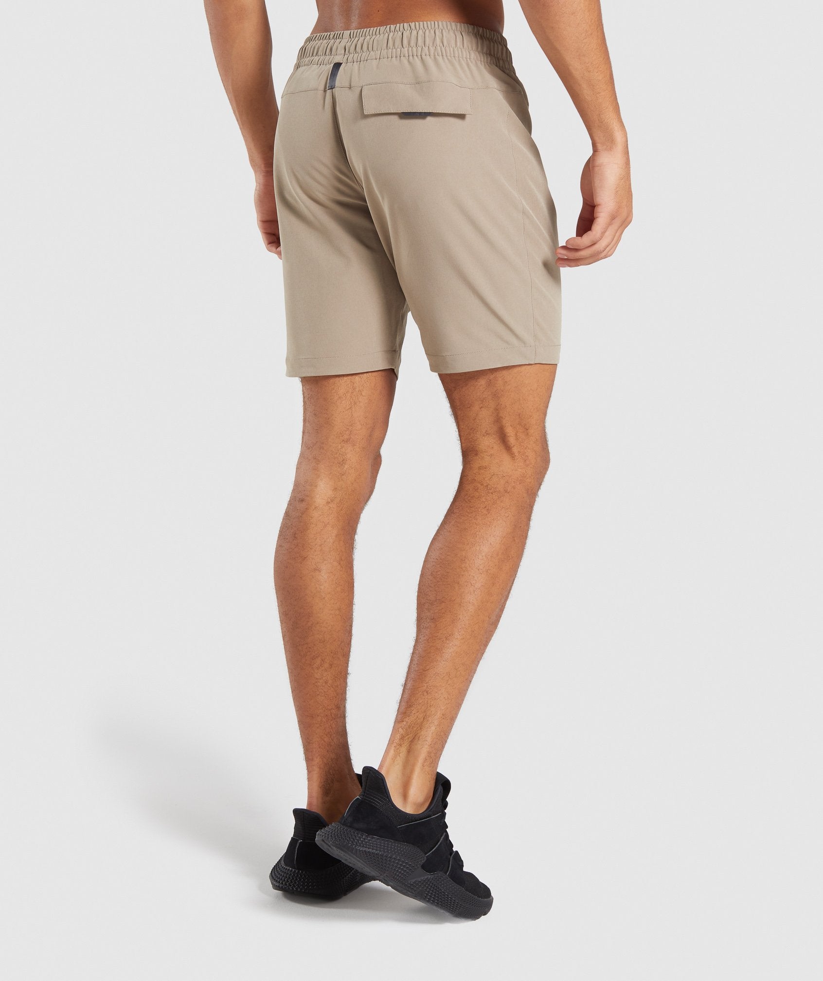 Cargo Tech Shorts in Driftwood Brown - view 3