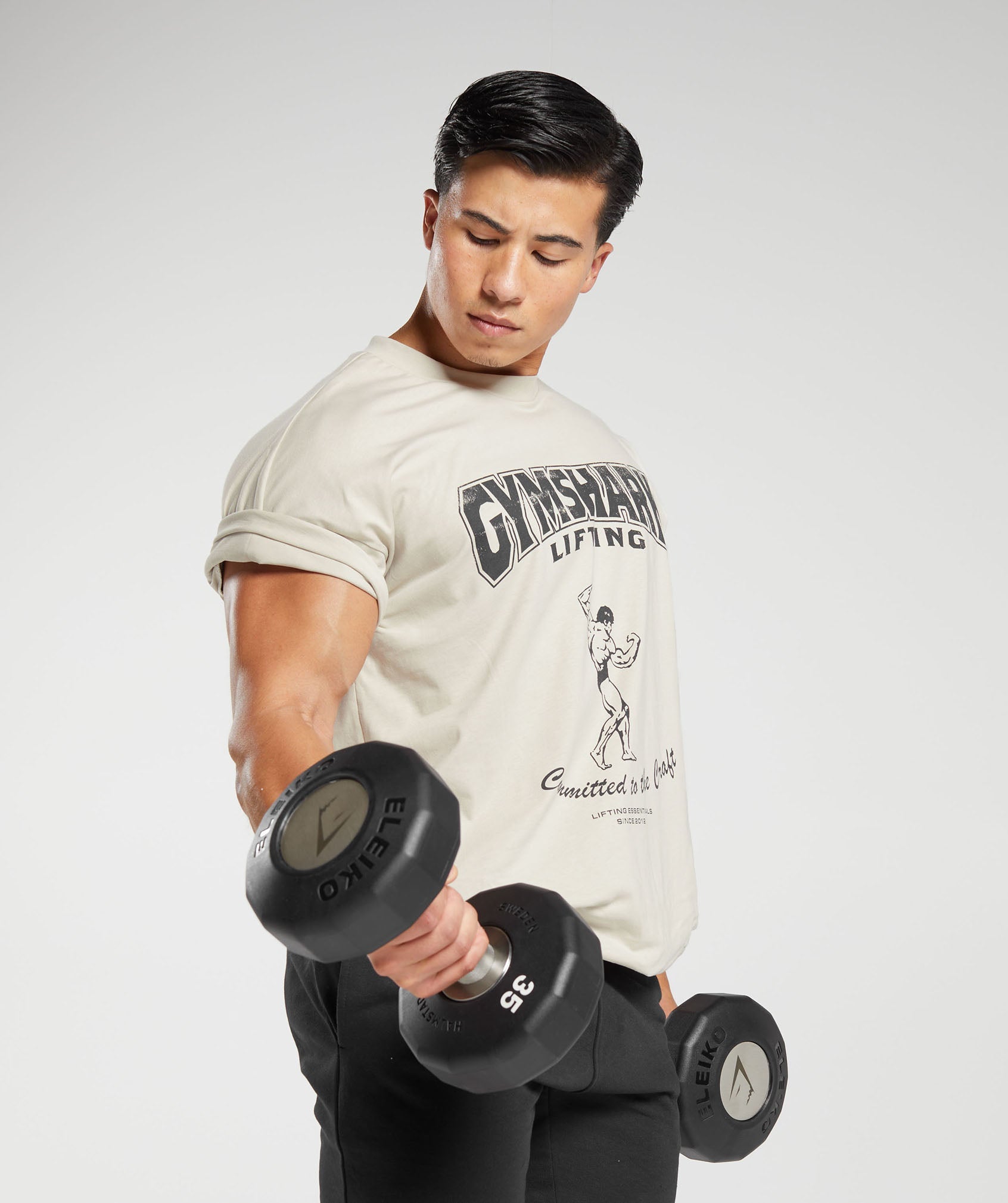 Committed to the Craft T-Shirt in Pebble Grey - view 4