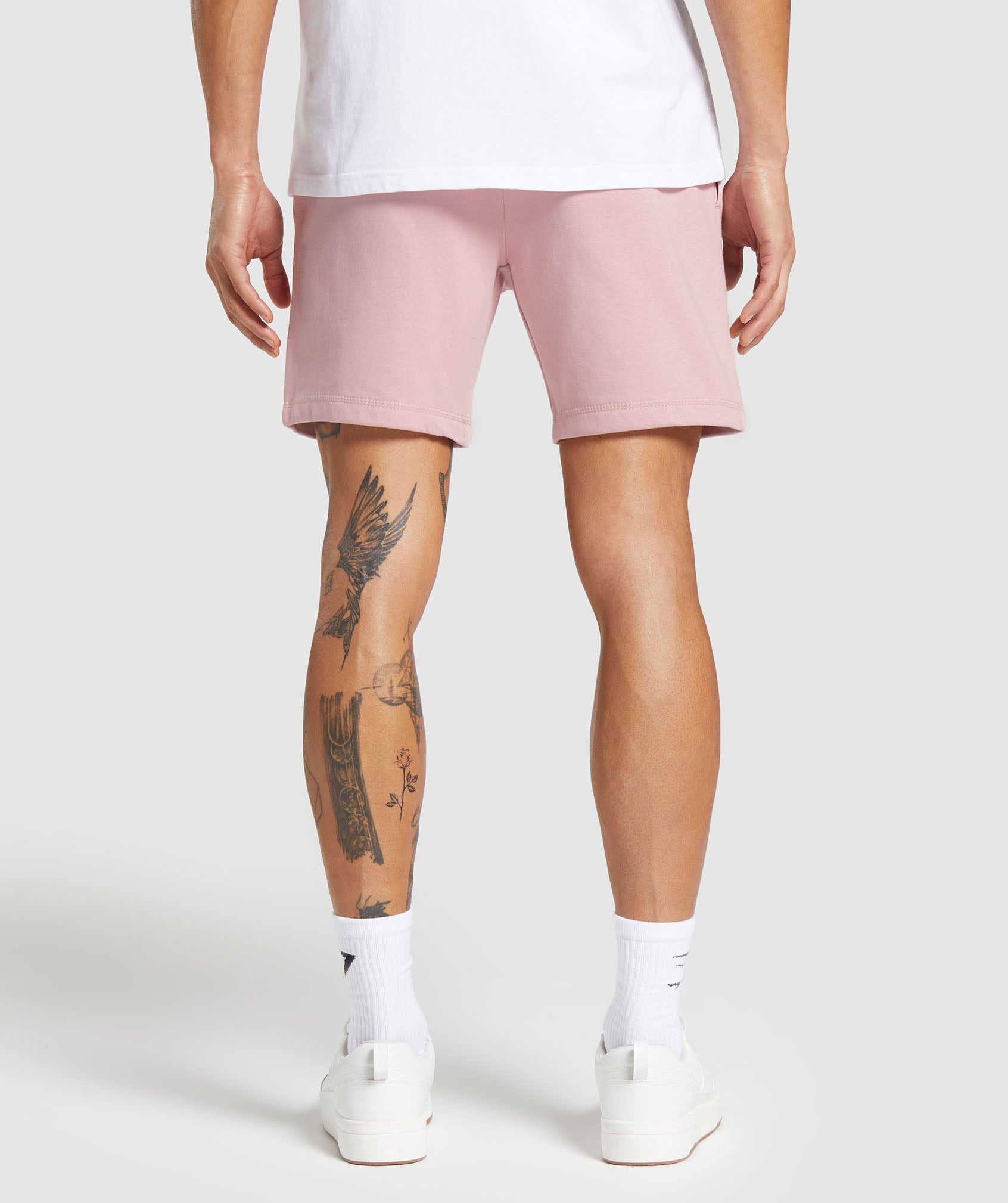 Crest 7" Shorts in Light Pink - view 2