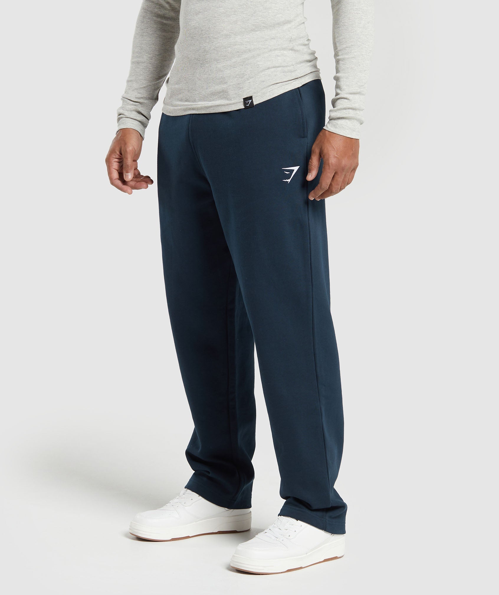 Crest Straight Leg Joggers in Navy - view 3