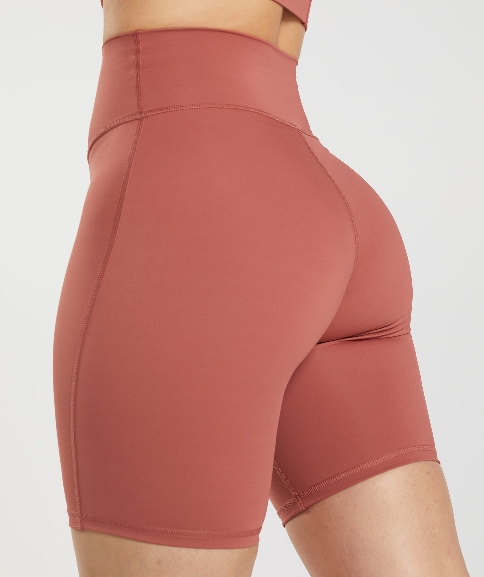 Elevate Cycling Shorts in Rose Brown