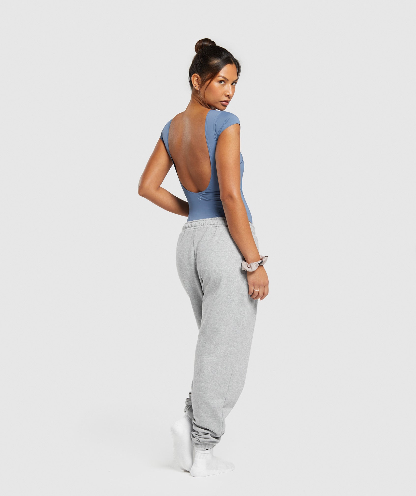 Elevate Bodysuit in Faded Blue - view 4