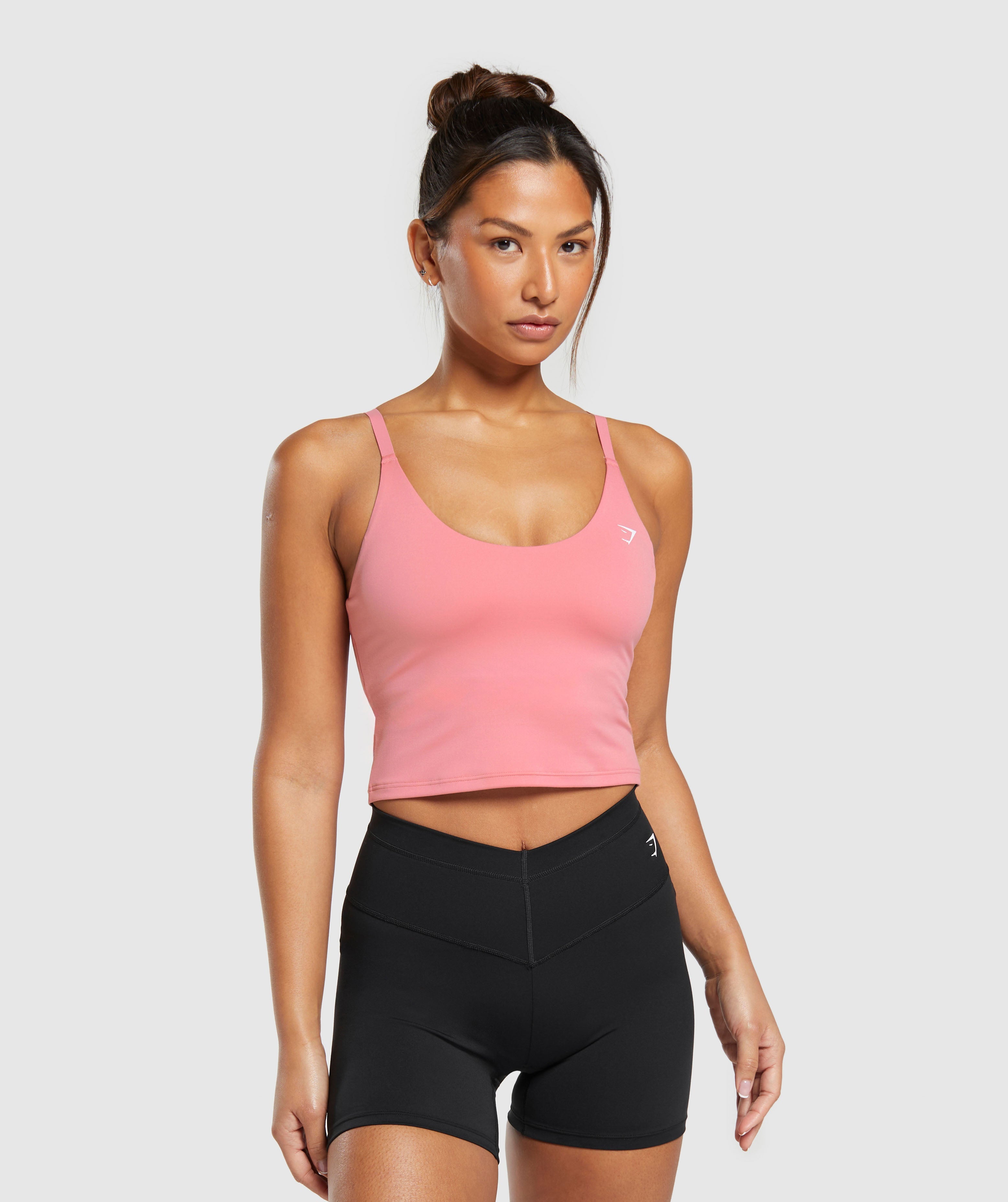 Everyday Shelf Cami Tank in Classic Pink