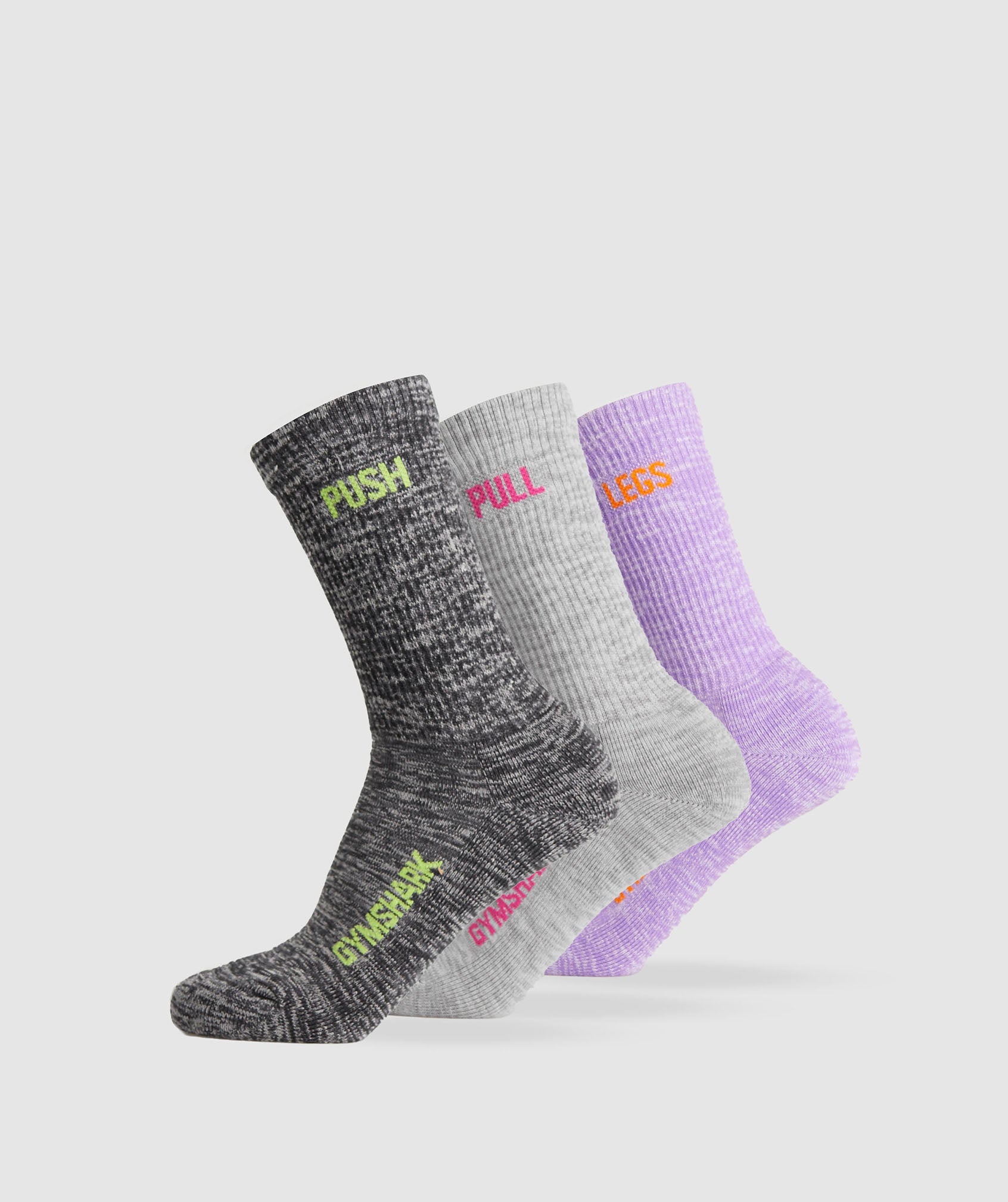 GFX Marl Crew Socks 3pk