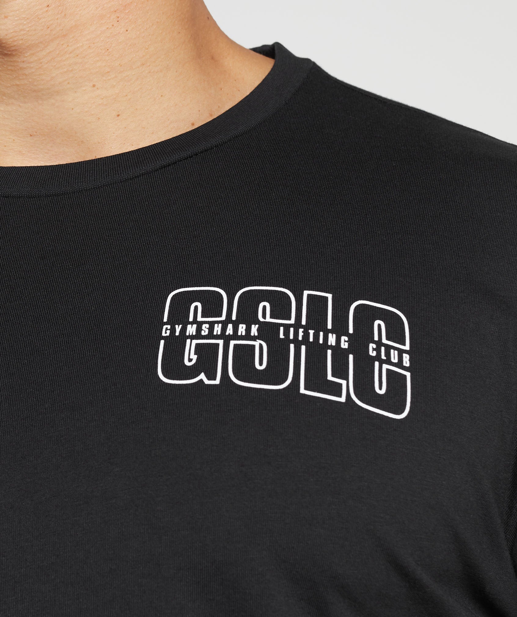 Lifting Club T-Shirt in Black - view 6