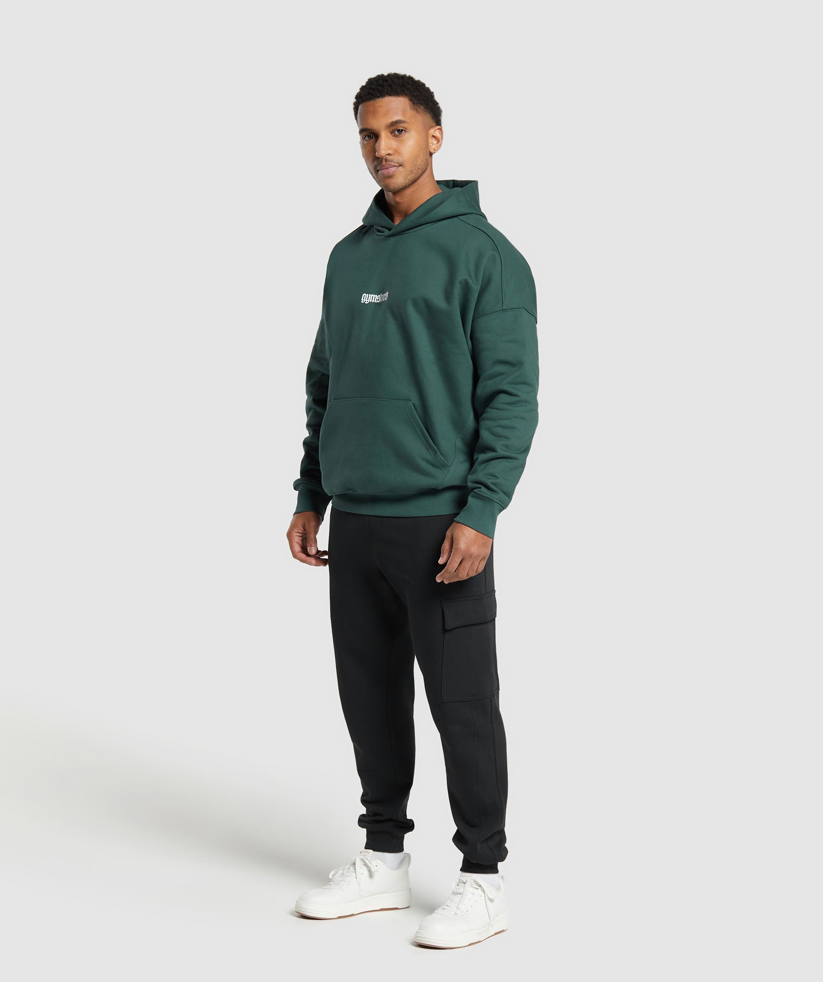 Prayer Hands Hoodie in Fog Green - view 4