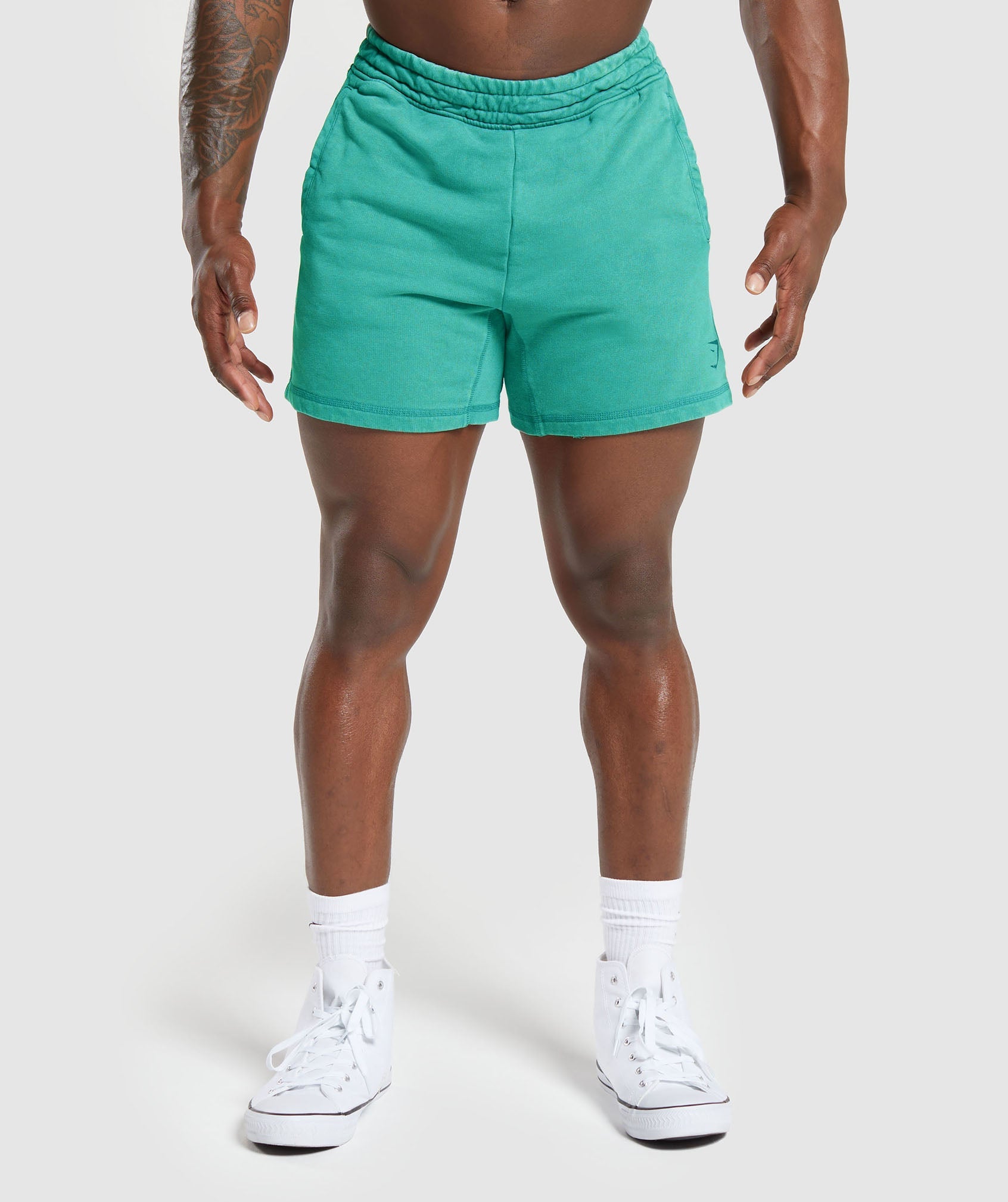 Heritage 5" Shorts in Capri Blue