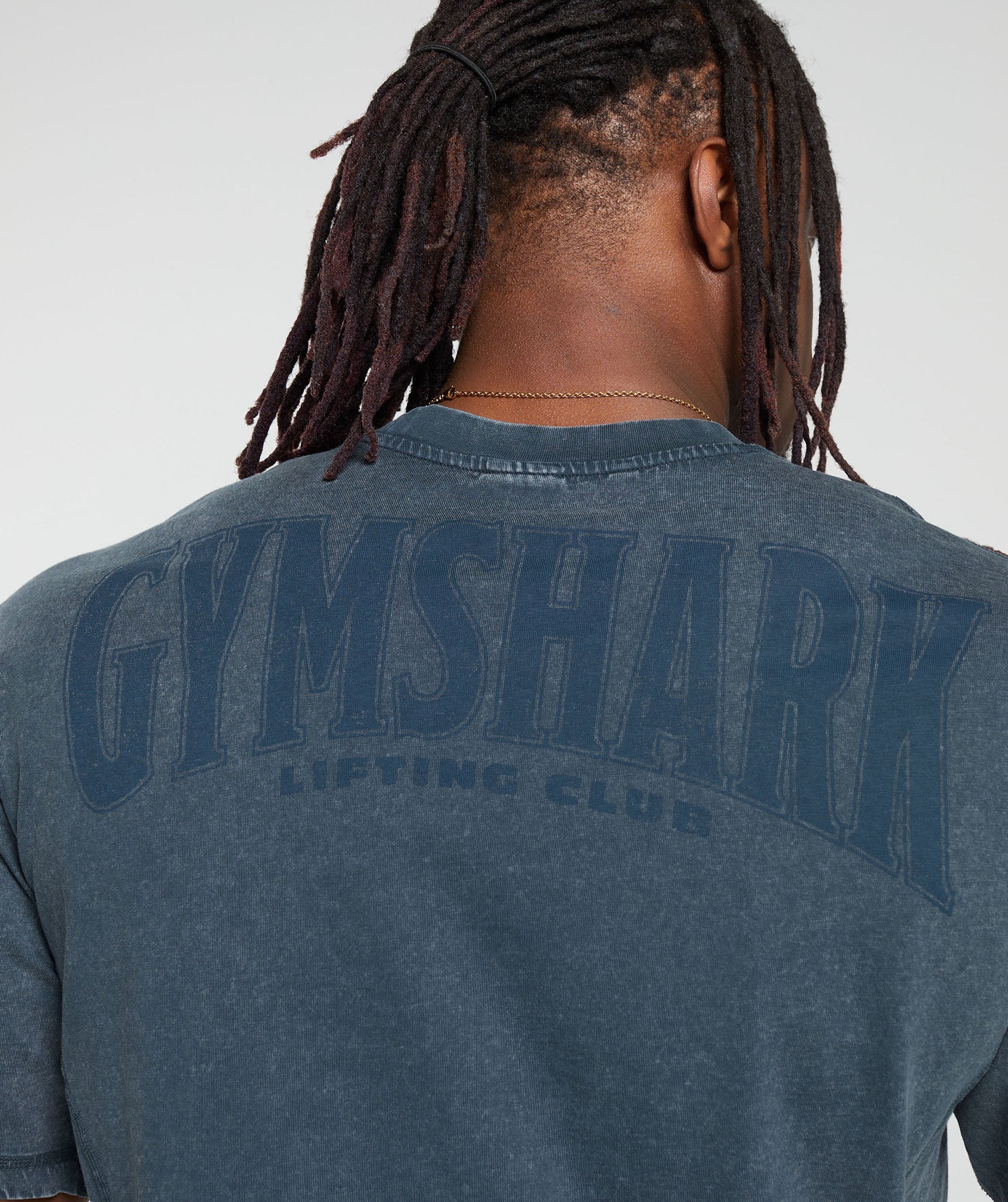 Heritage Washed T-Shirt in Navy - view 5