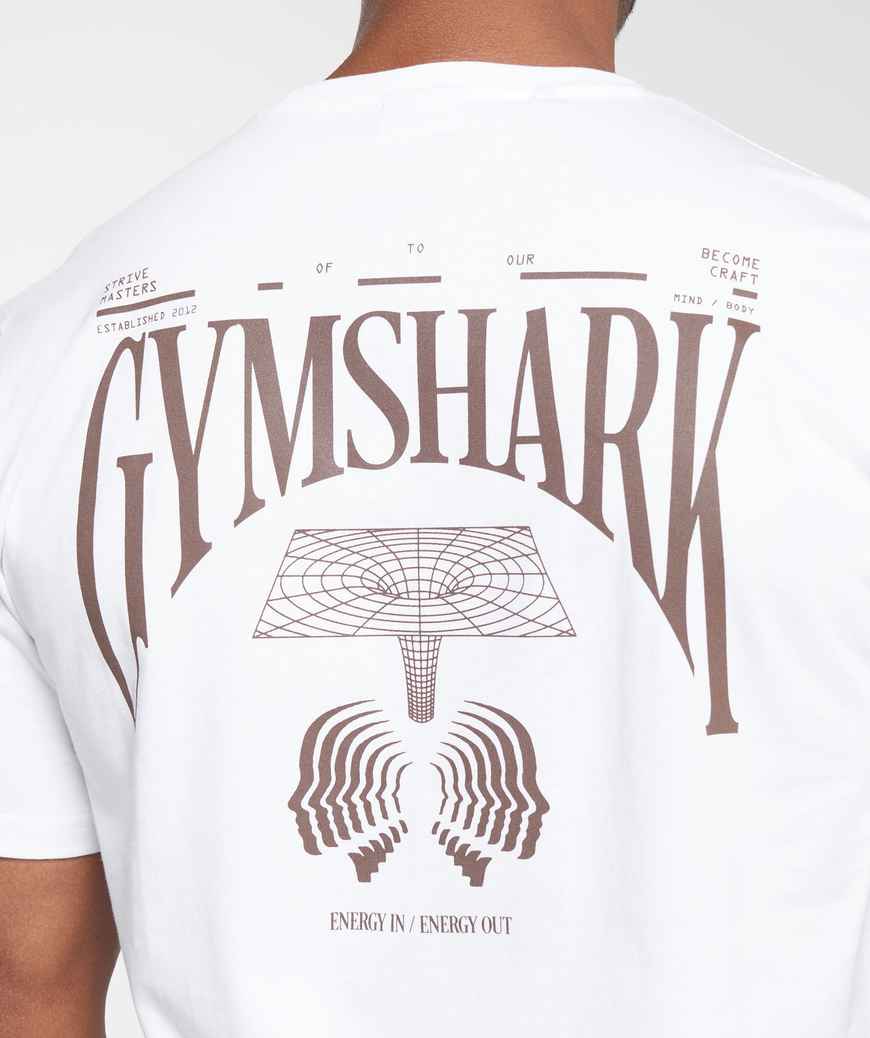 Hybrid Wellness T-Shirt in White - view 5