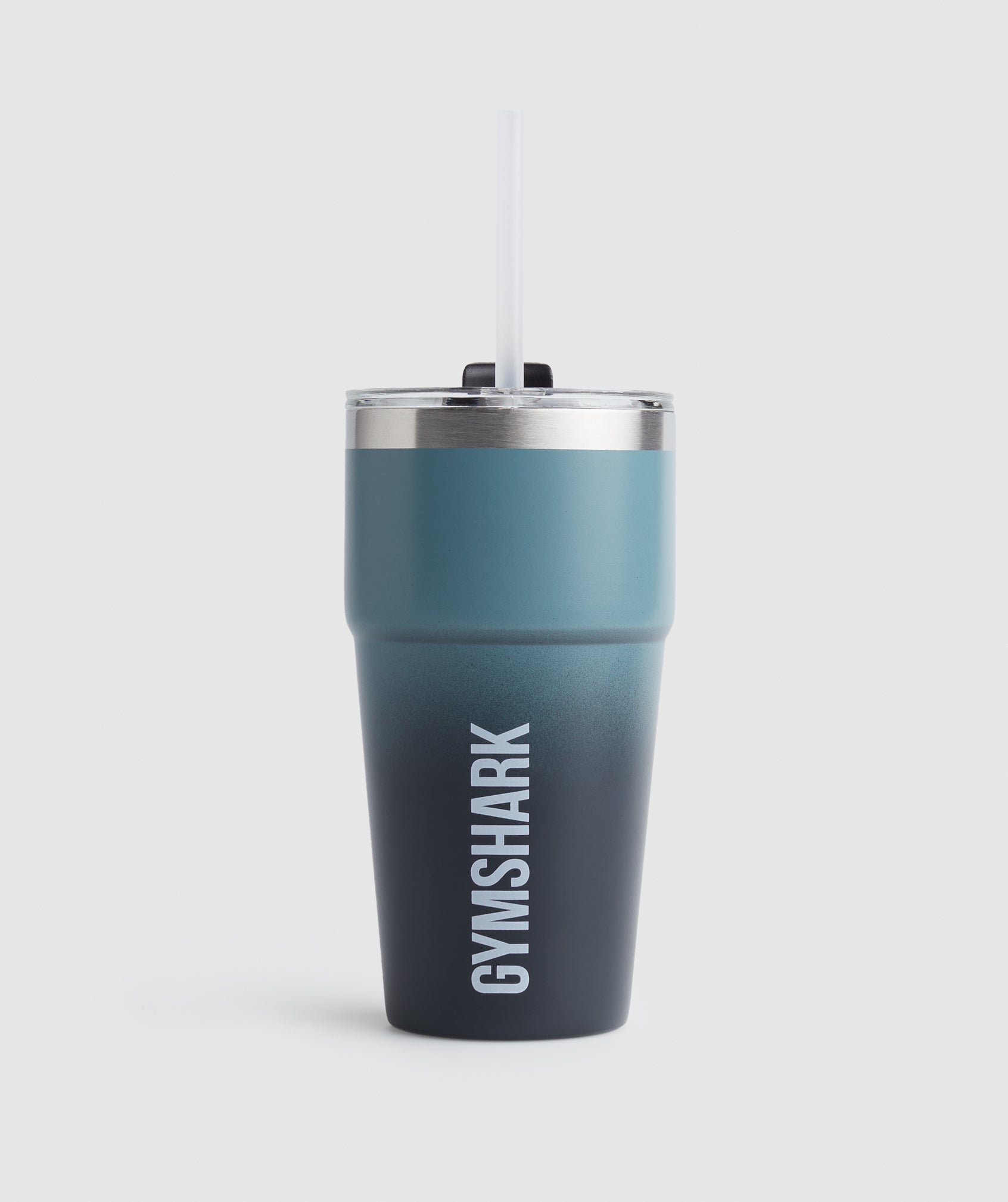 Insulated Straw Cup in Duck Egg Blue/Darkest Teal is niet op voorraad