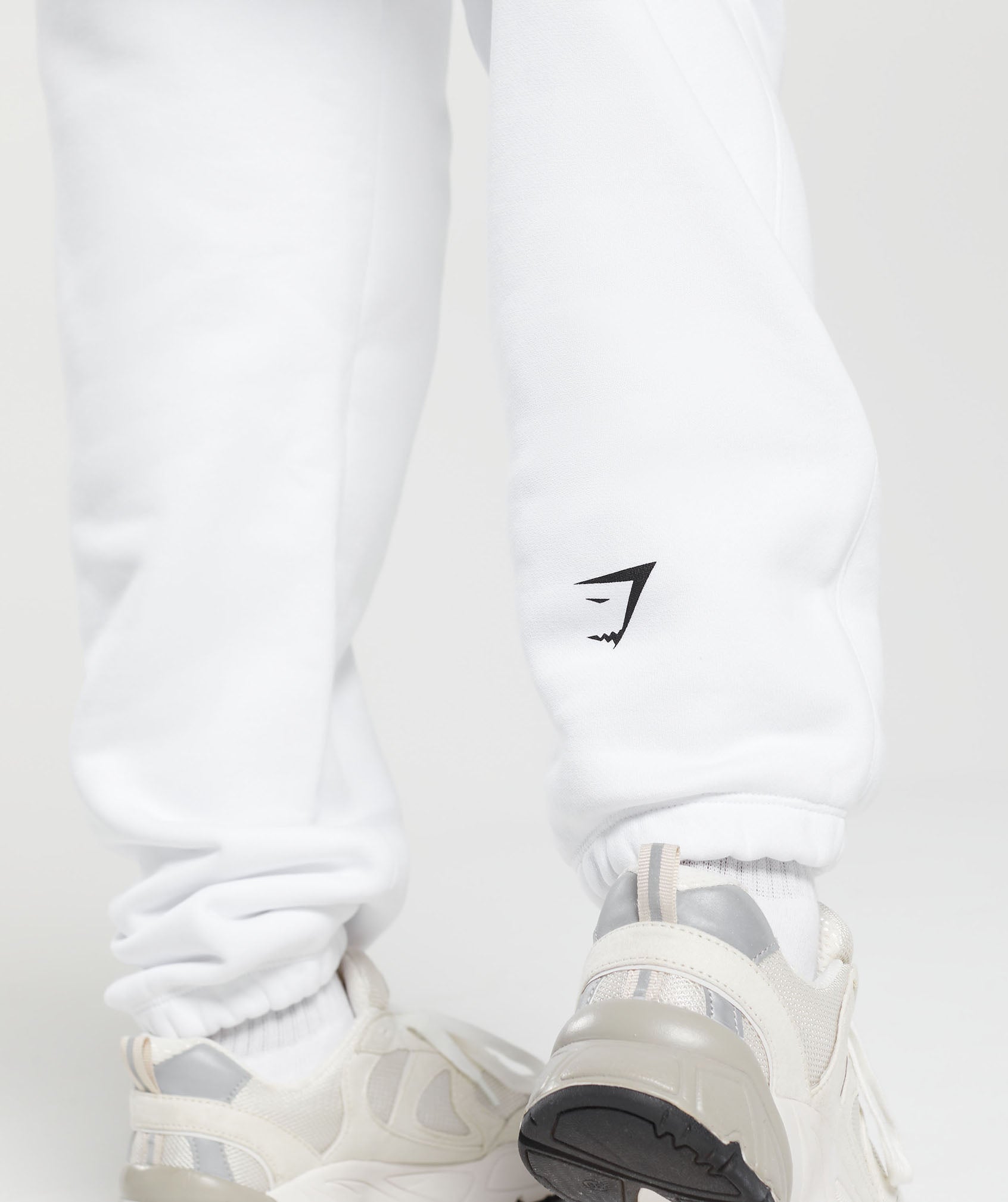 GS X Leana Deeb Oversized Joggers in White - view 5