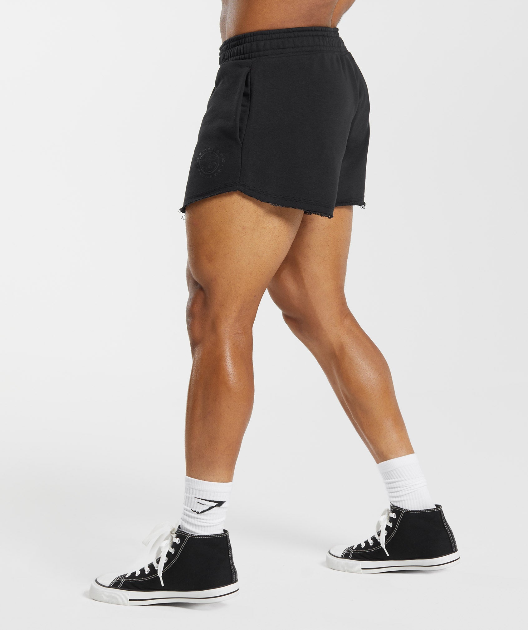 Legacy 4" Shorts in Black - view 3