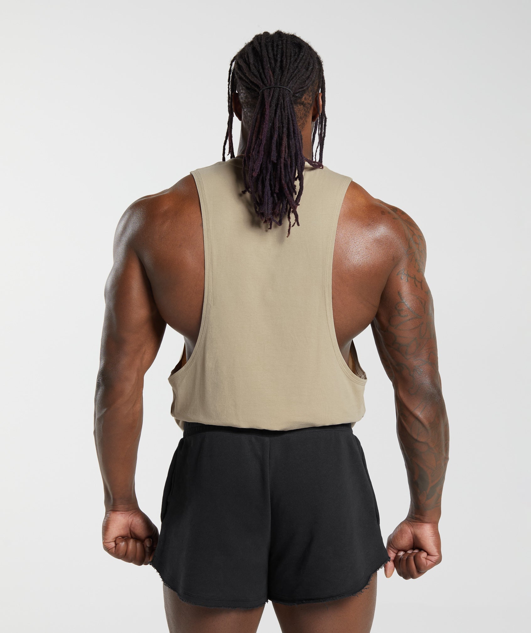 Legacy Drop Arm Tank in Desert Beige - view 2