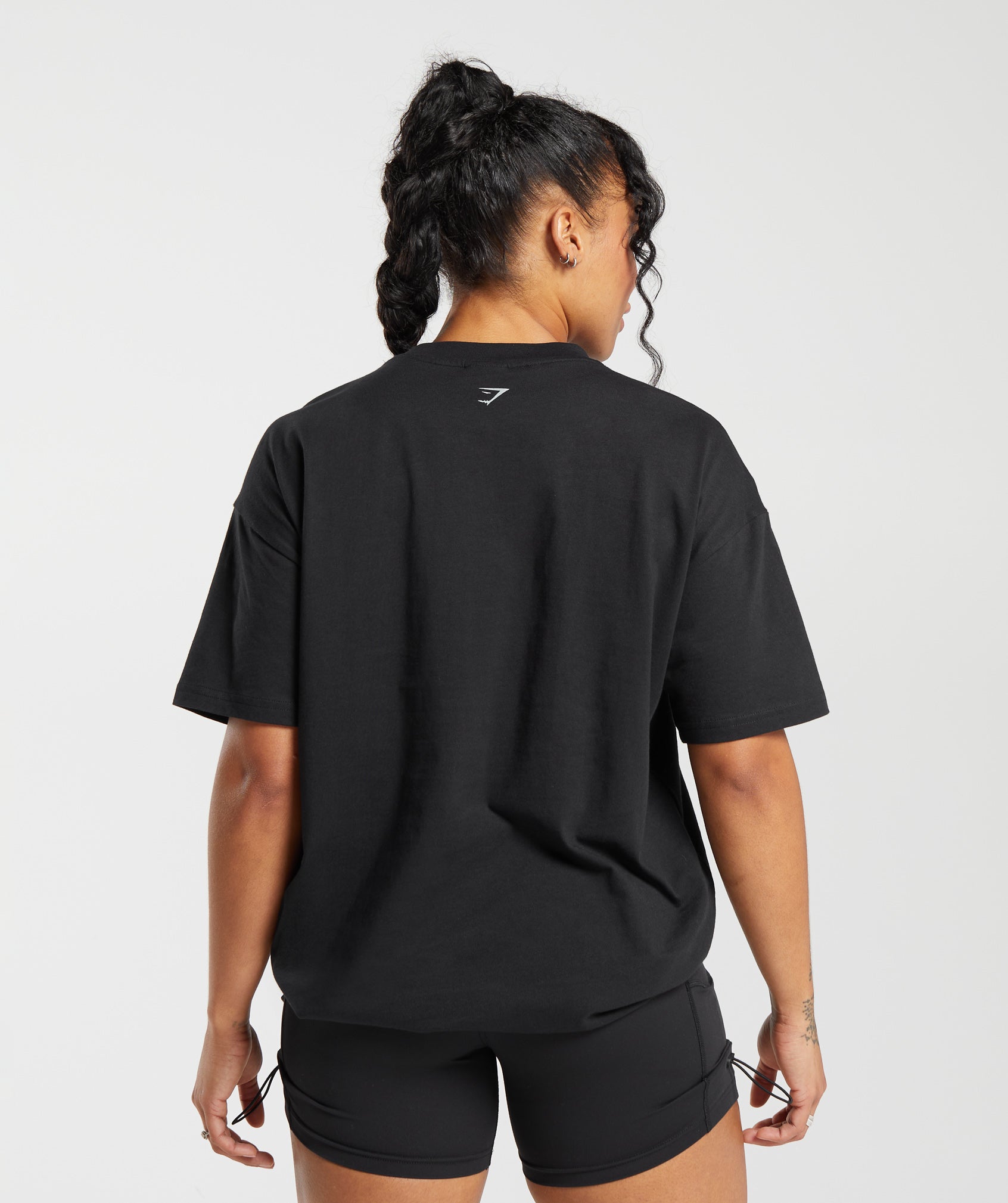 Lifting Apparel Oversized T-Shirt in Black - view 2