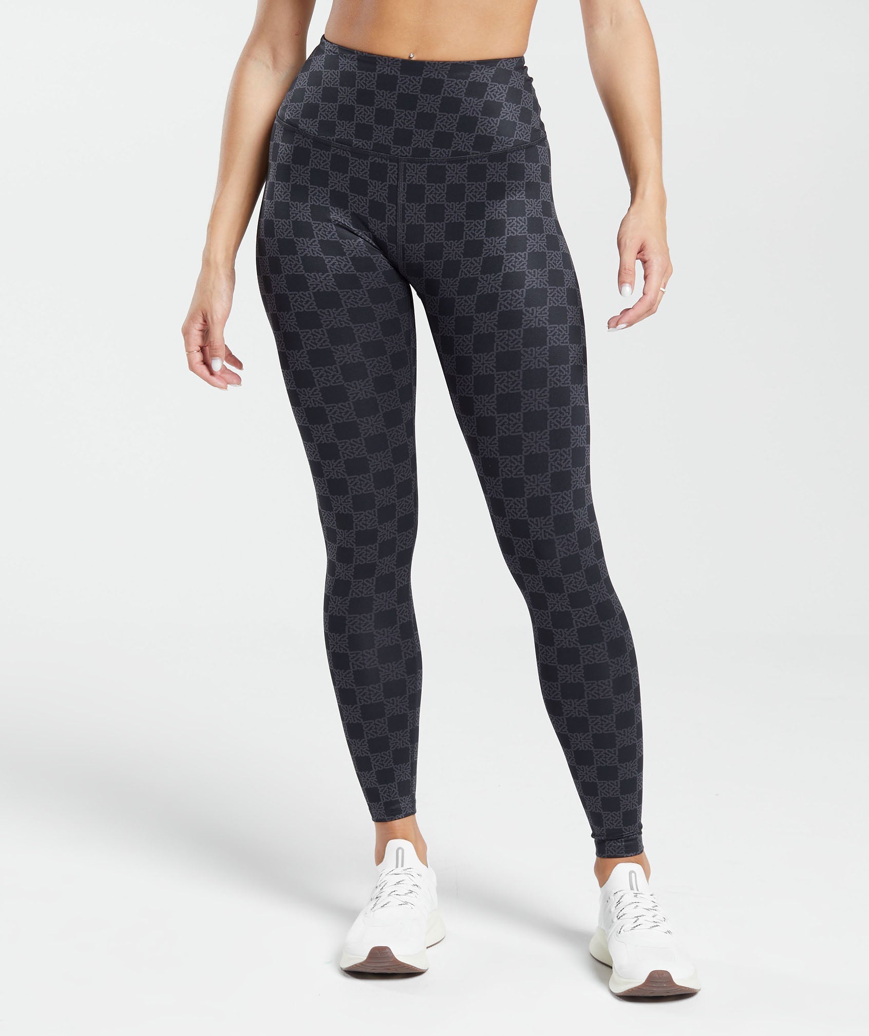 Monogram Leggings in Onyx Grey - view 1