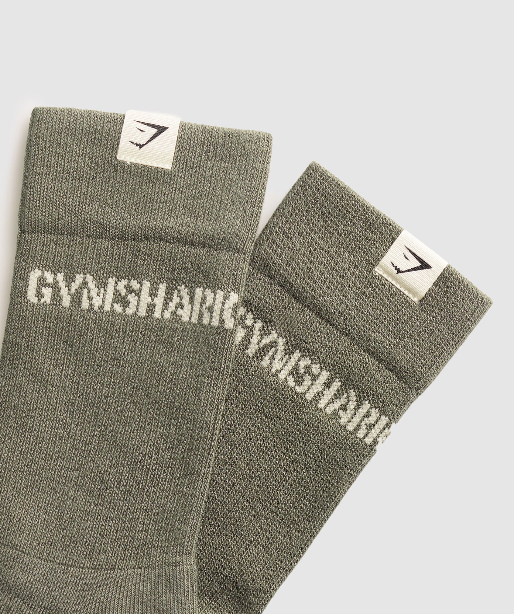 Tactical Crew Socks in Base Green - view 2