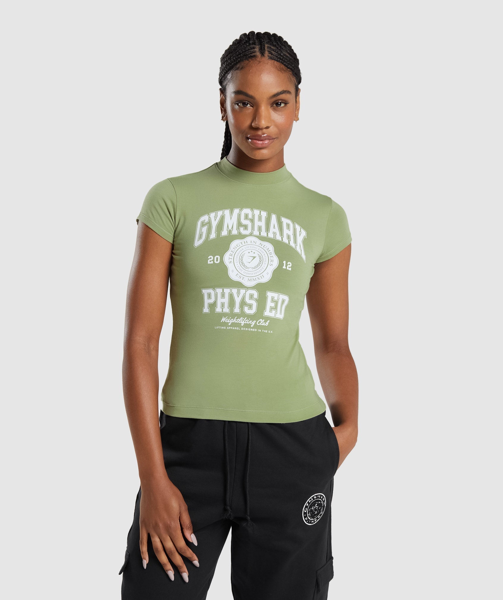 Phys Ed Graphic Body Fit T-Shirt