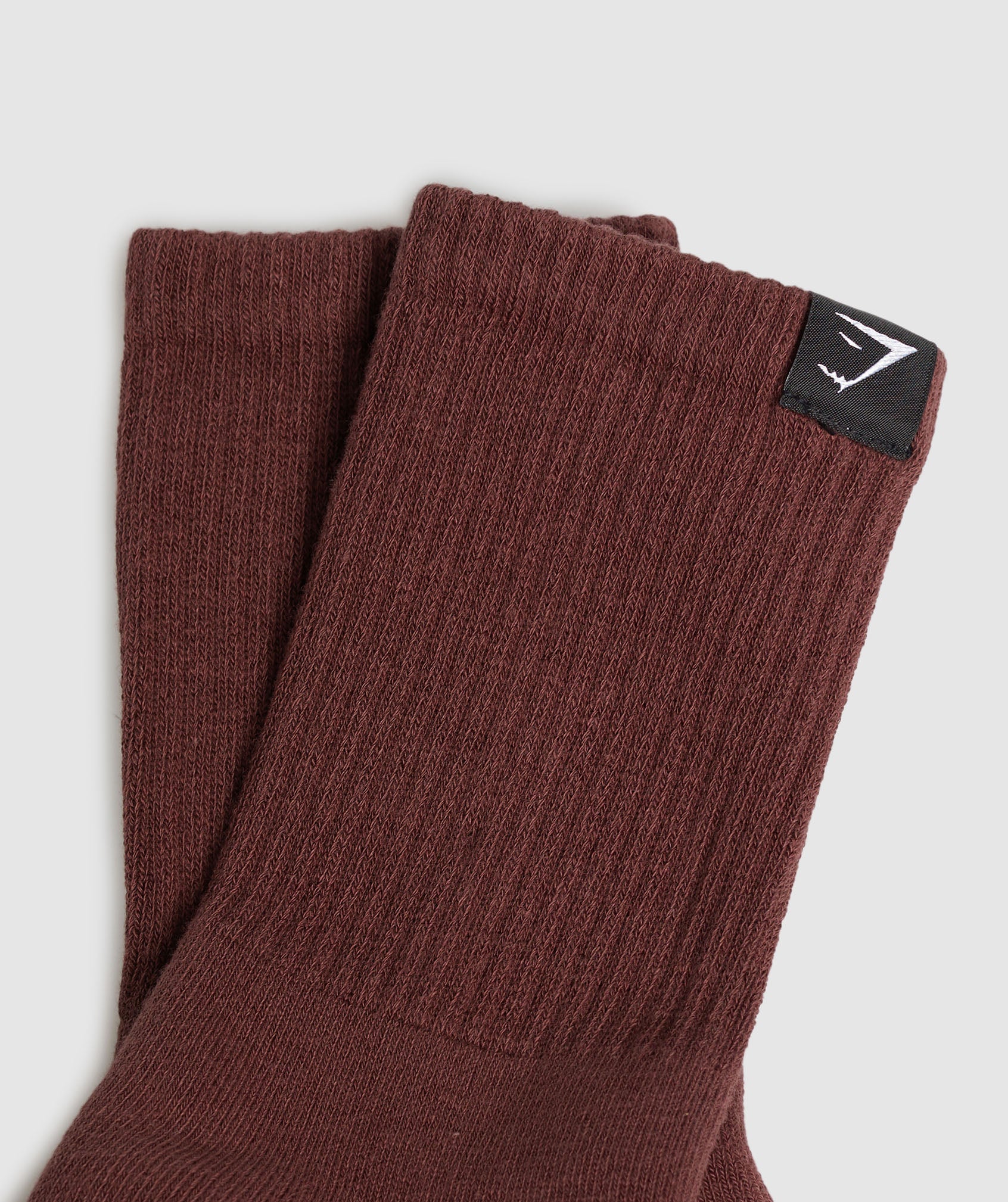 Premium Combed Cotton Single in Burgundy Brown - view 2
