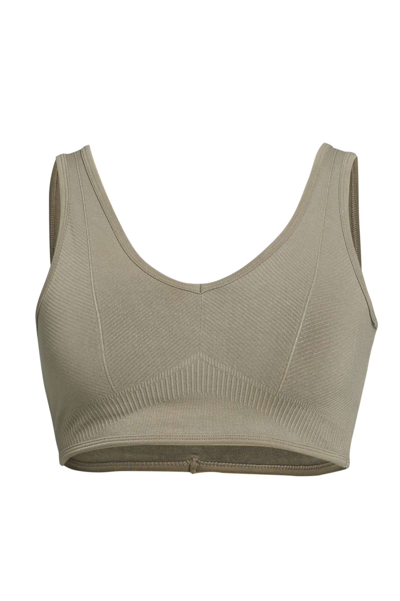 Rest Day Seamless Bralette in Earthy Brown