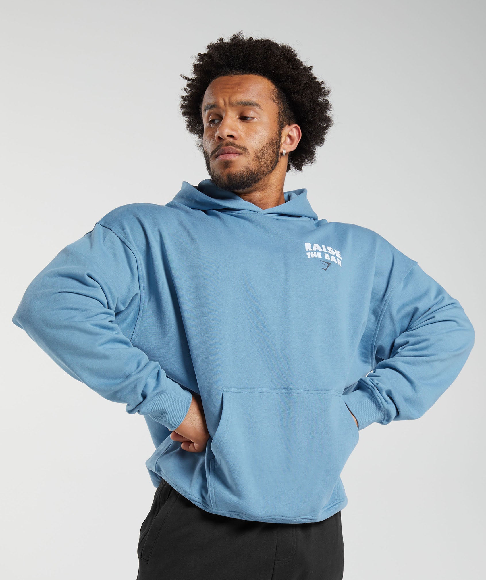 Raise the Bar Hoodie in Dusk Blue - view 7