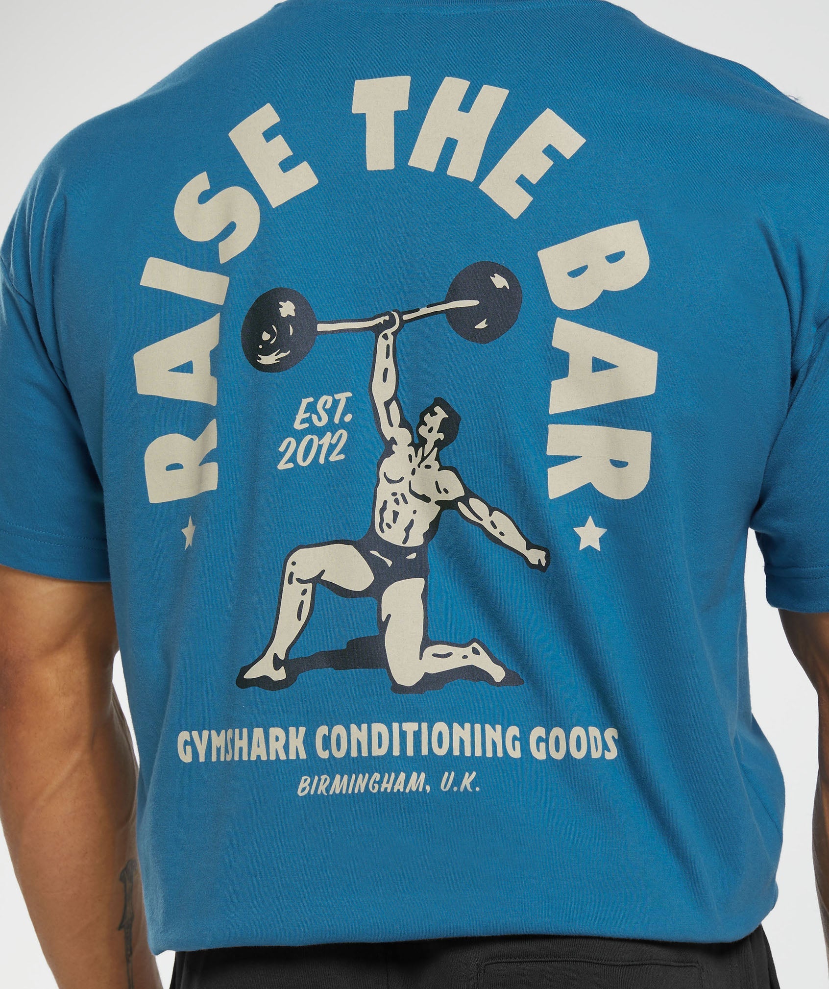 Raise the Bar T-Shirt in Core Blue - view 6