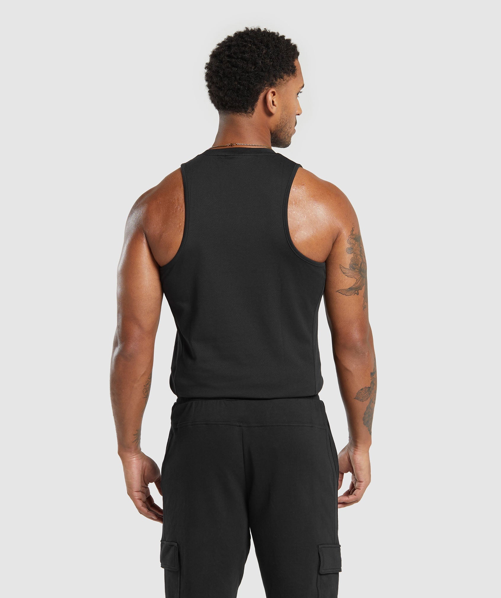 React Tank in Black - view 3