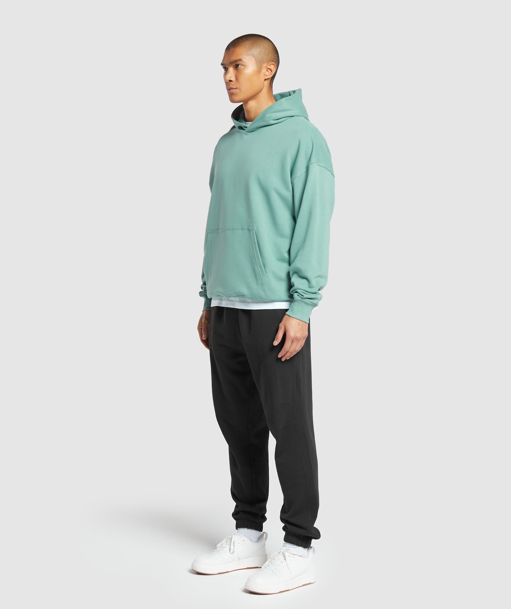 Rest Day Essentials Hoodie in Duck Egg Blue - view 4