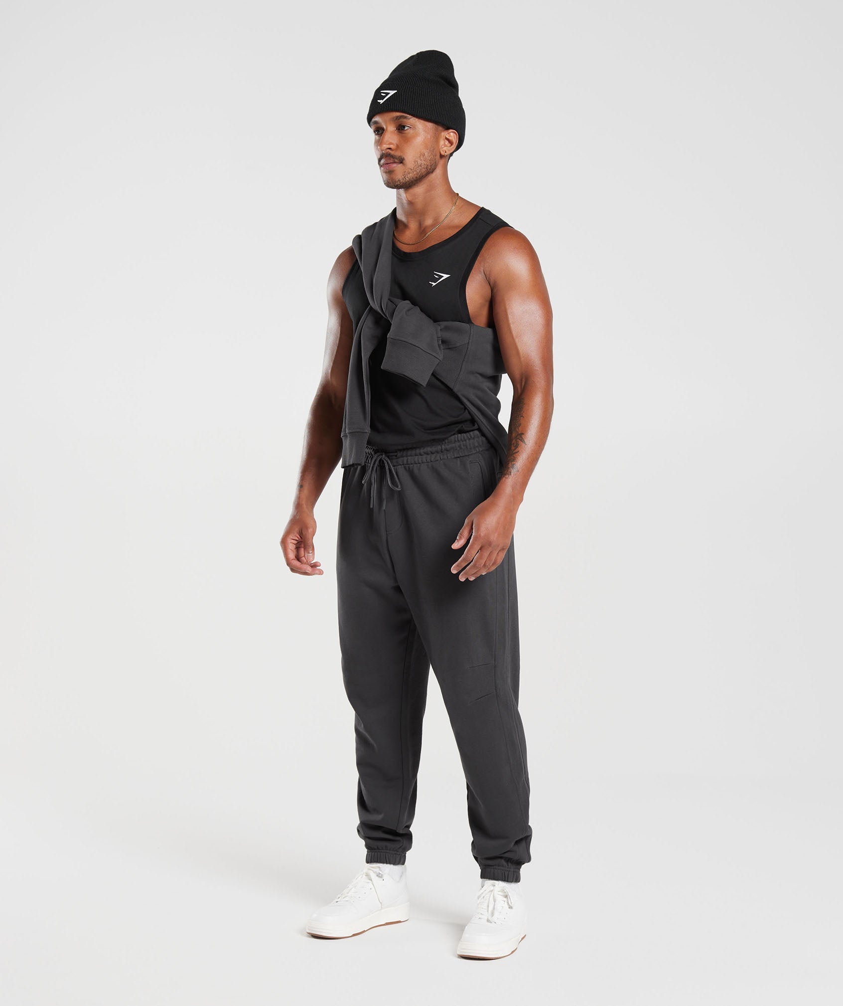 Rest Day Essentials Joggers in Onyx Grey - view 4