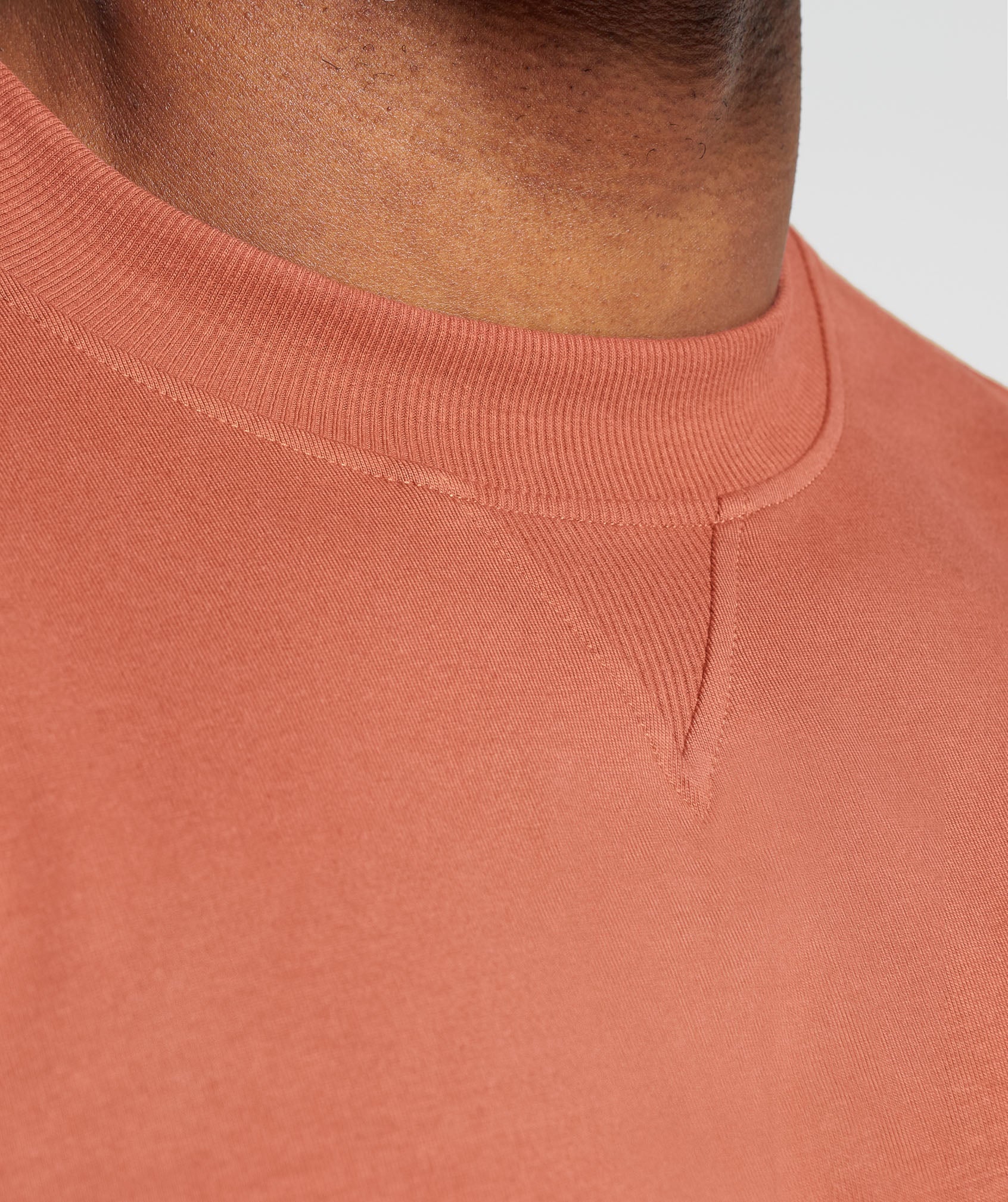 Rest Day Essentials T-Shirt in Persimmon Red - view 6