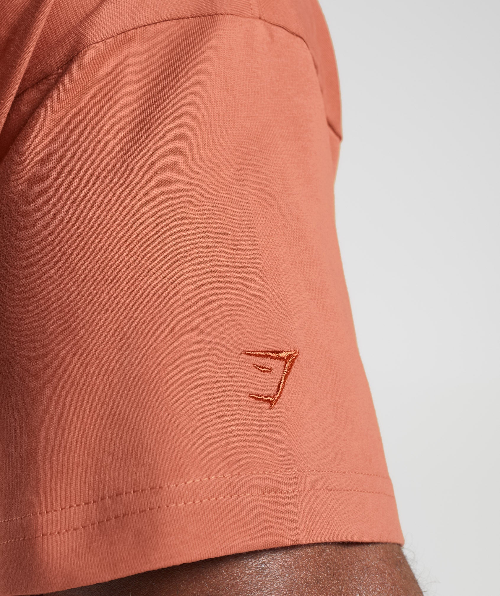 Rest Day Essentials T-Shirt in Persimmon Red - view 5