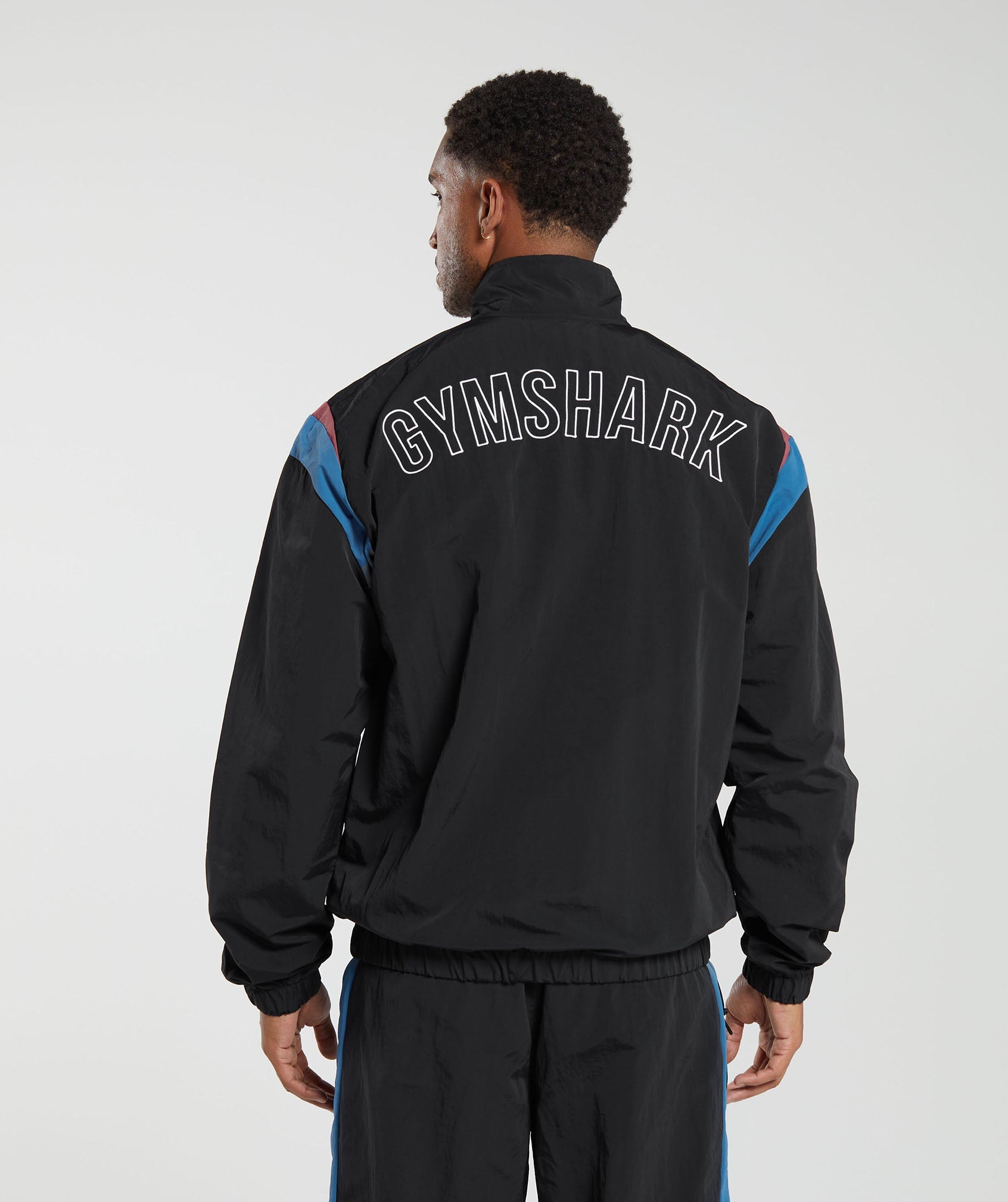 Gymshark, Jackets & Coats, Gymshark Recess Track Top Sz M In Black