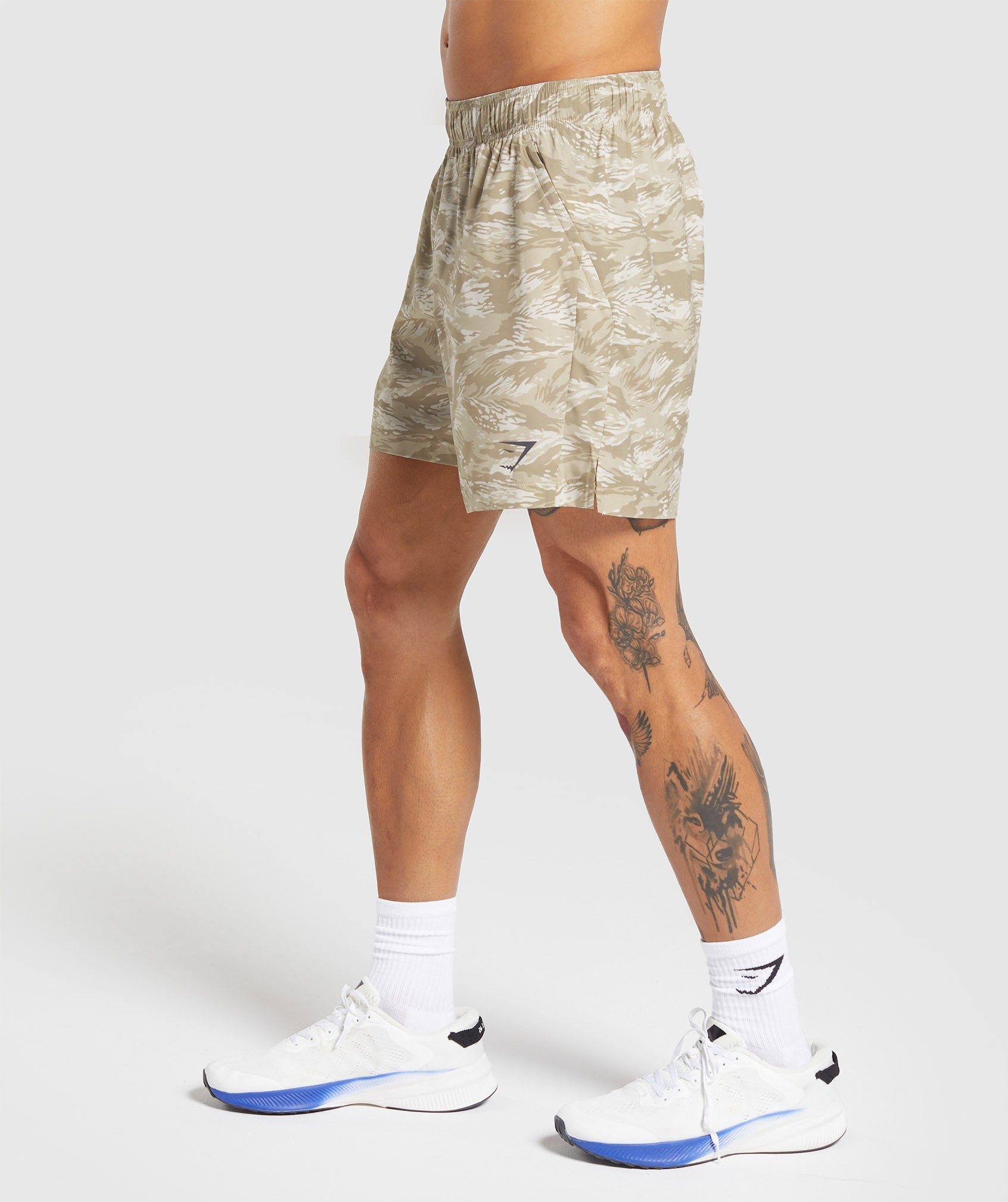 Sport 7" Shorts in Ecru White - view 3