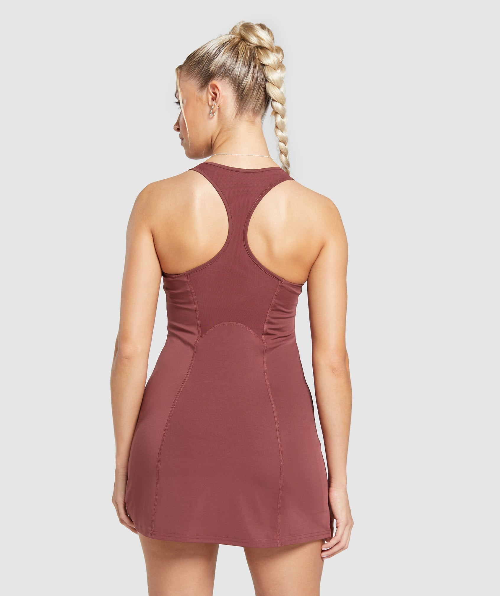 Sport Dress in Burgundy Brown - view 2