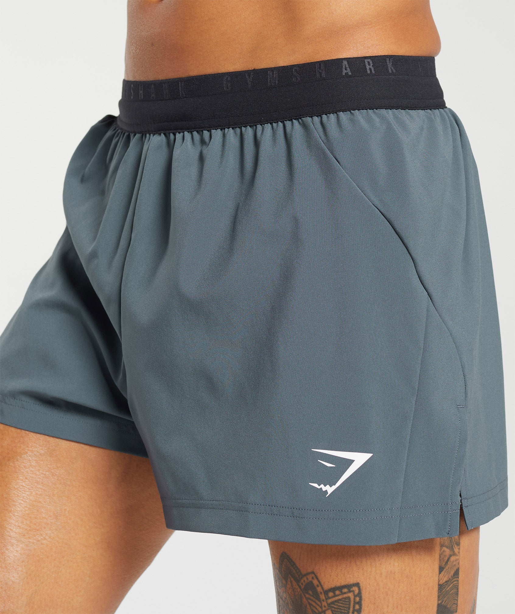 Sport Run 3" Shorts in Titanium Blue - view 6