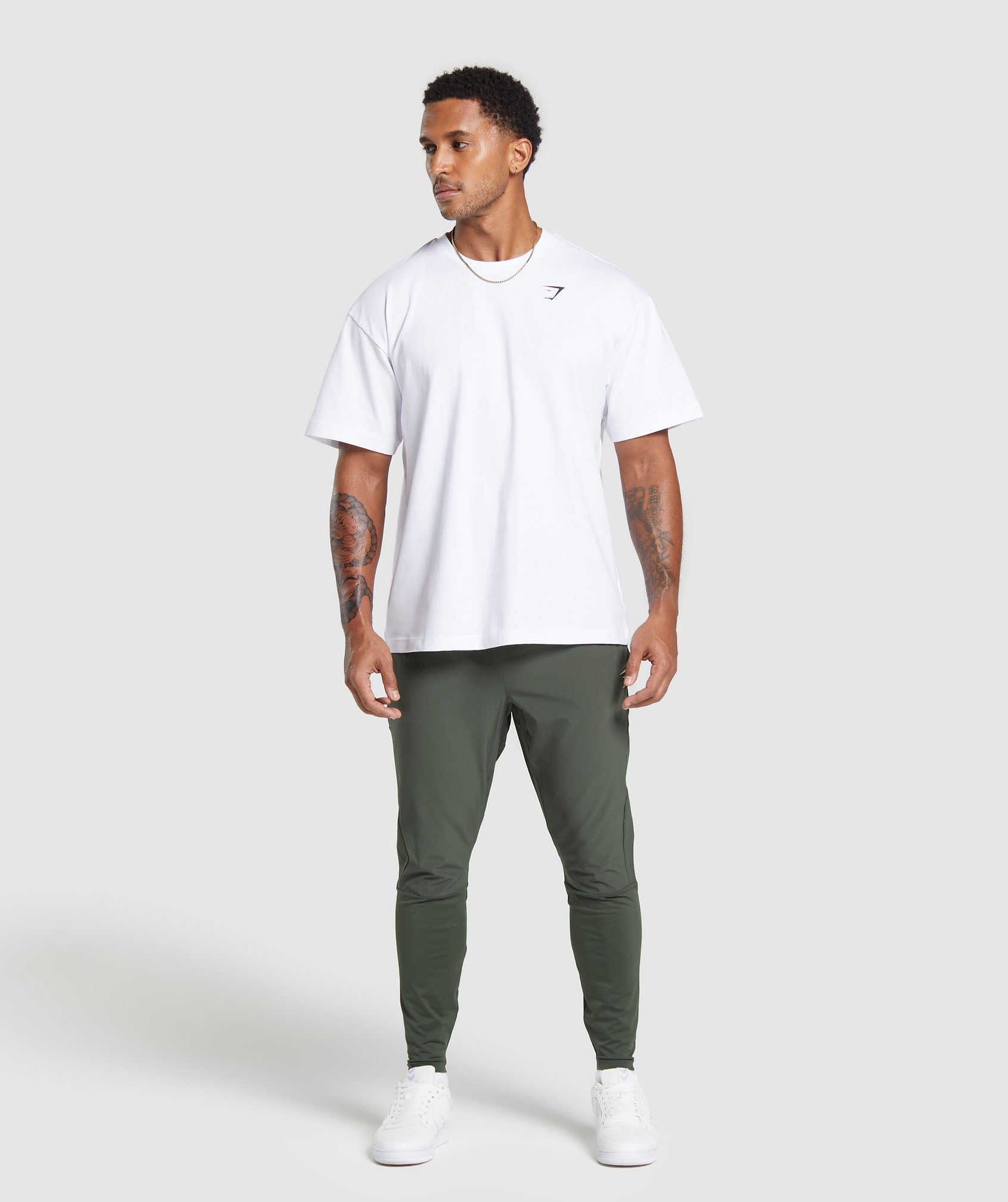 Sport Run Pants in Strength Green - view 4