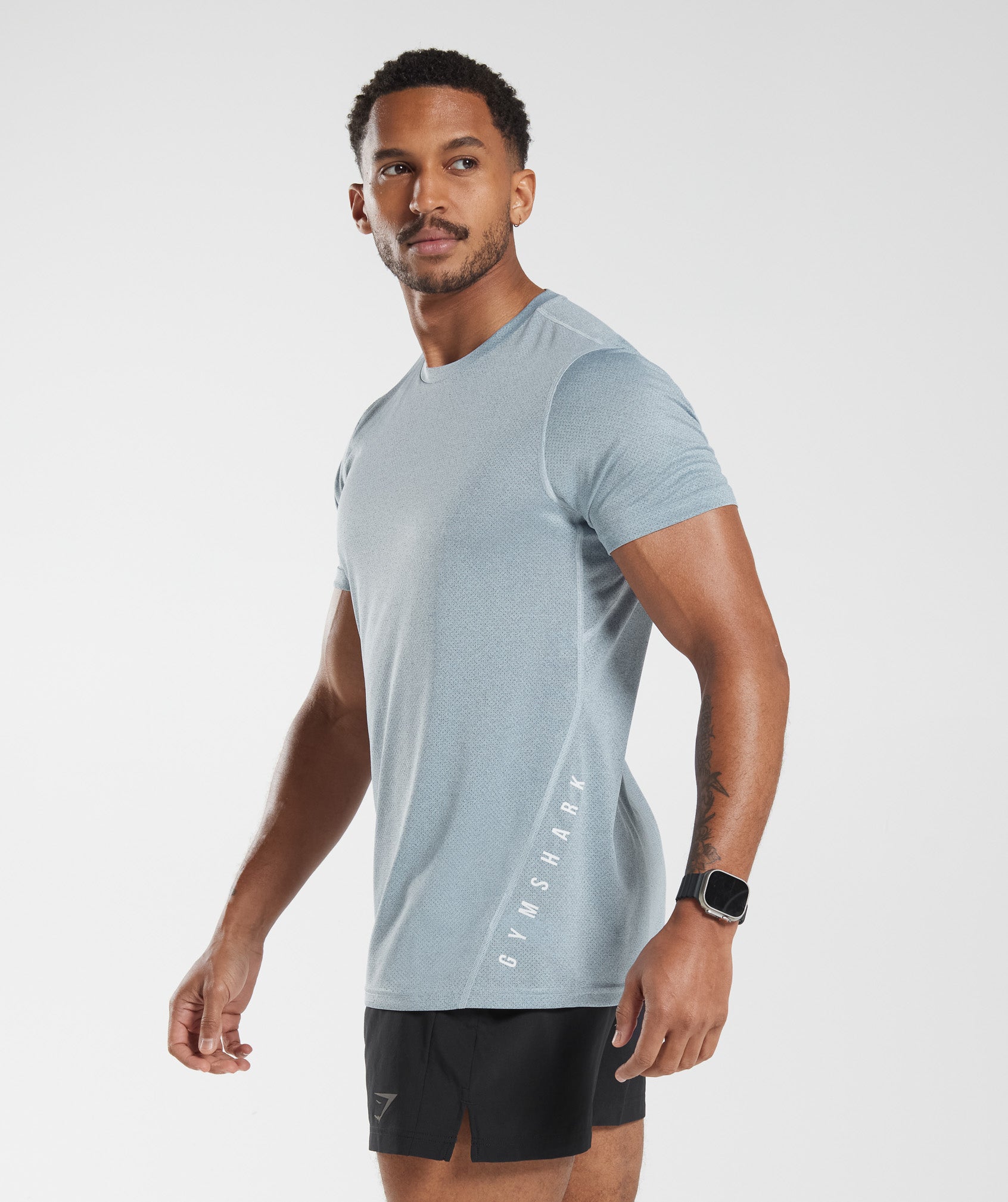 Sport T-Shirt in Skyline Blue - view 3